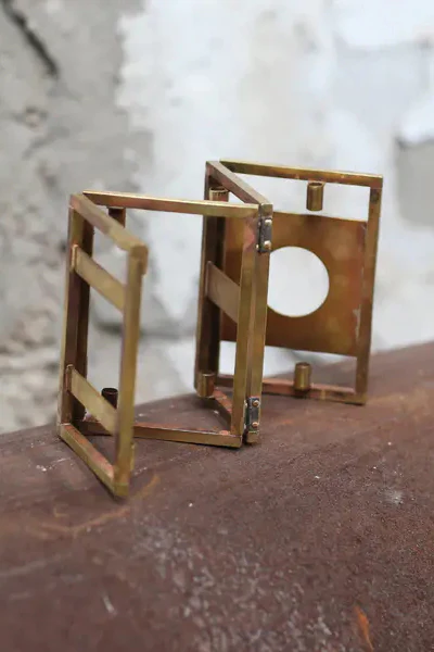 DEVOA folding brass frame CH-KSKB