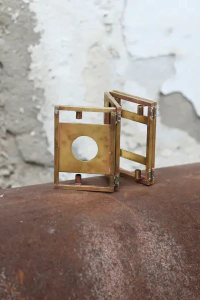 DEVOA folding brass frame CH-KSKB - Image 2