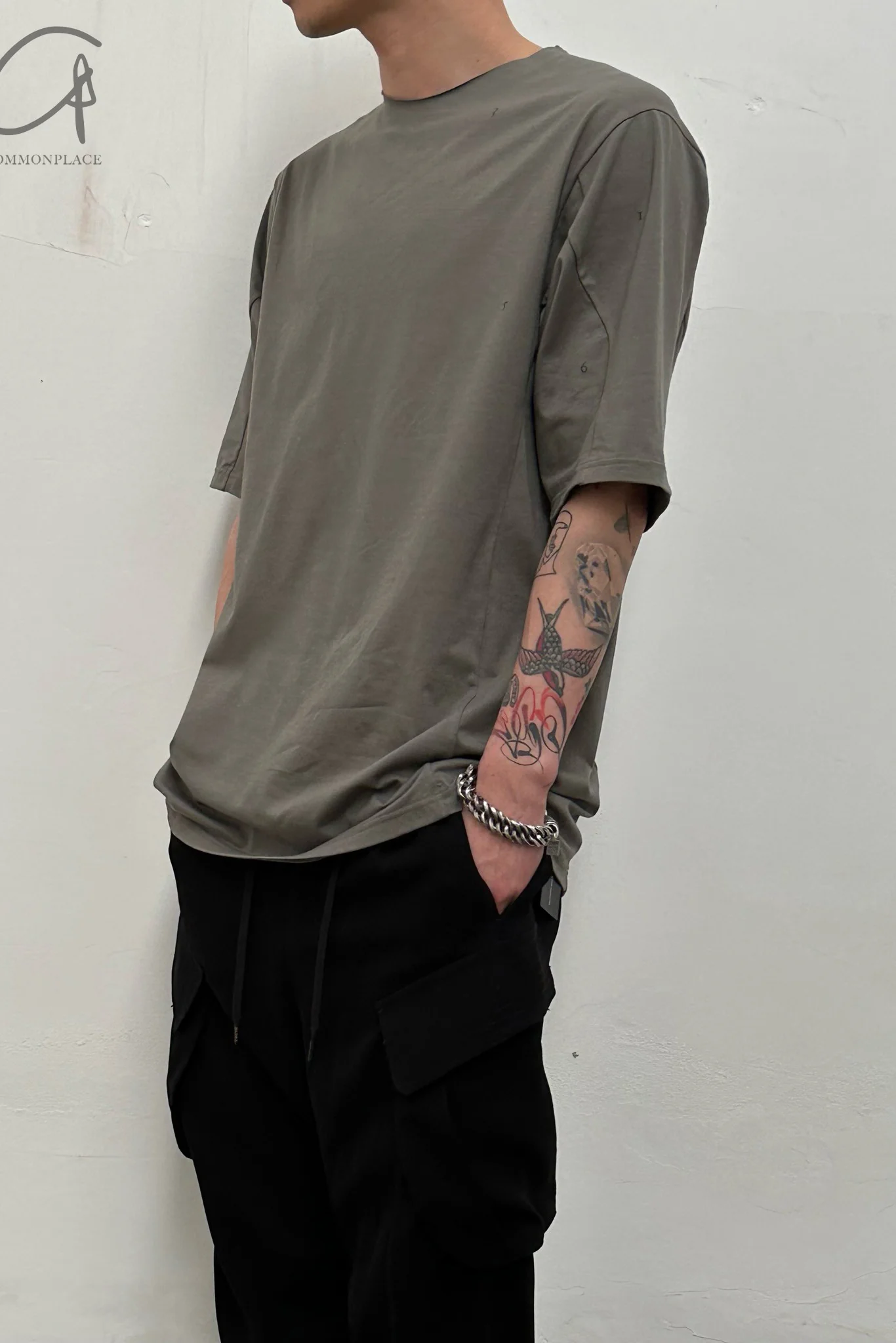 DEVOA gray T-shirt CSC-SSB1 - Image 3