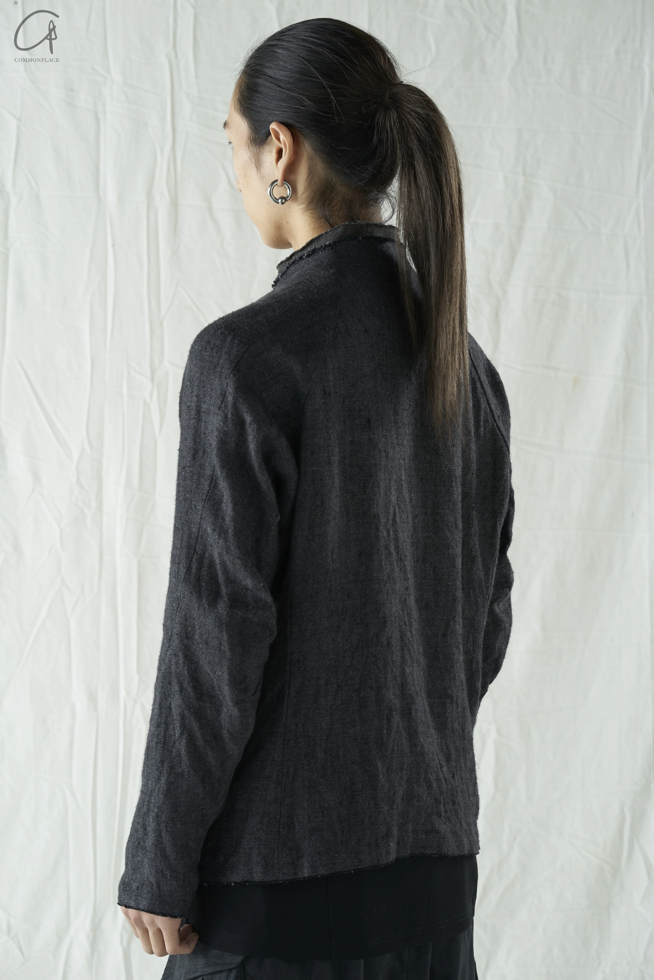 DEVOA Jacket 23AW JKK-SHVL dark gray (23AW JKK-SHBS) - Image 11