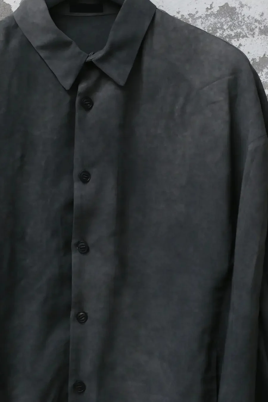 DEVOA Jacket 24SS JKI-SVLR-MUTAN Charcoal - Image 5