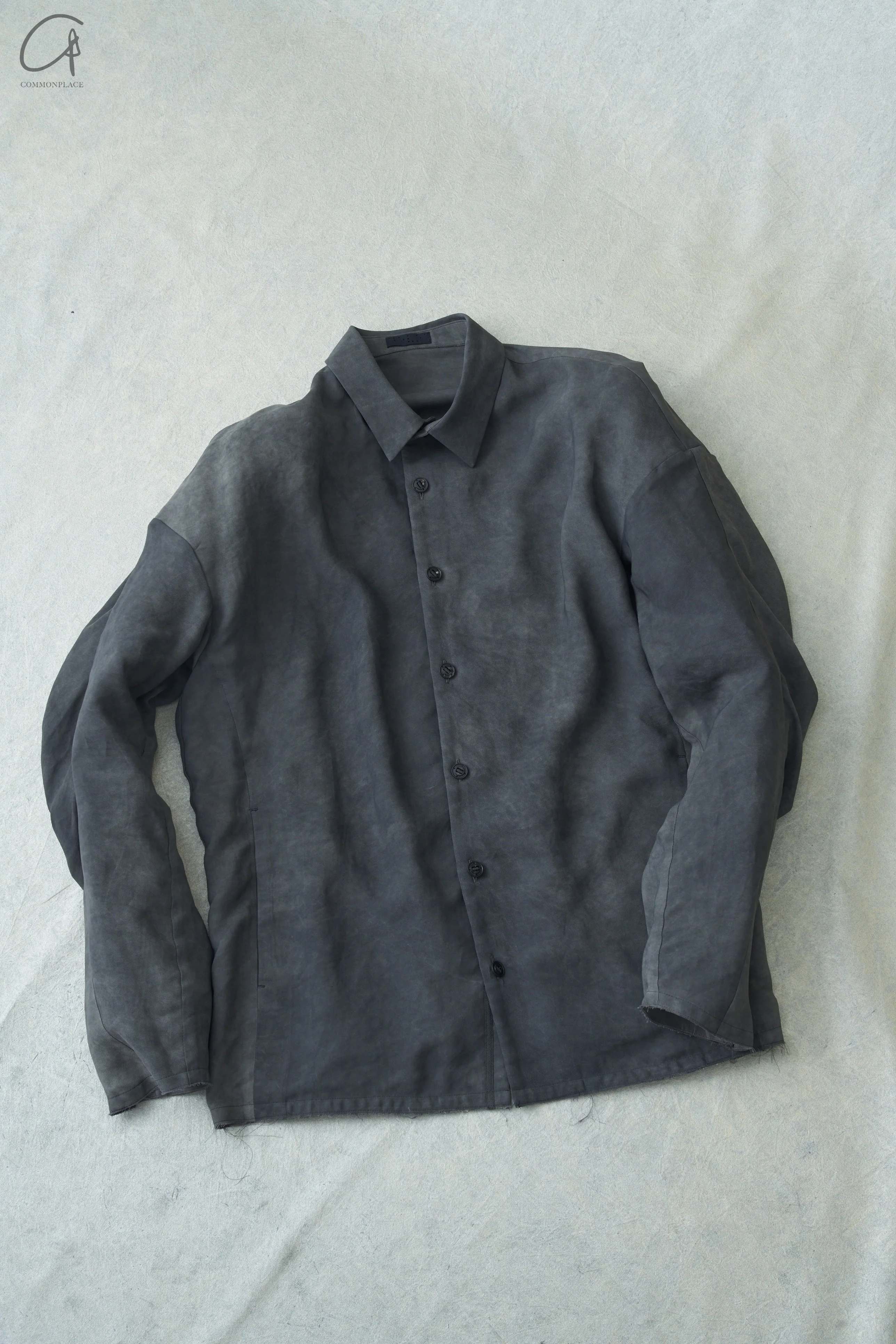 DEVOA Jacket 24SS JKI-SVLR-MUTAN Charcoal - Image 9