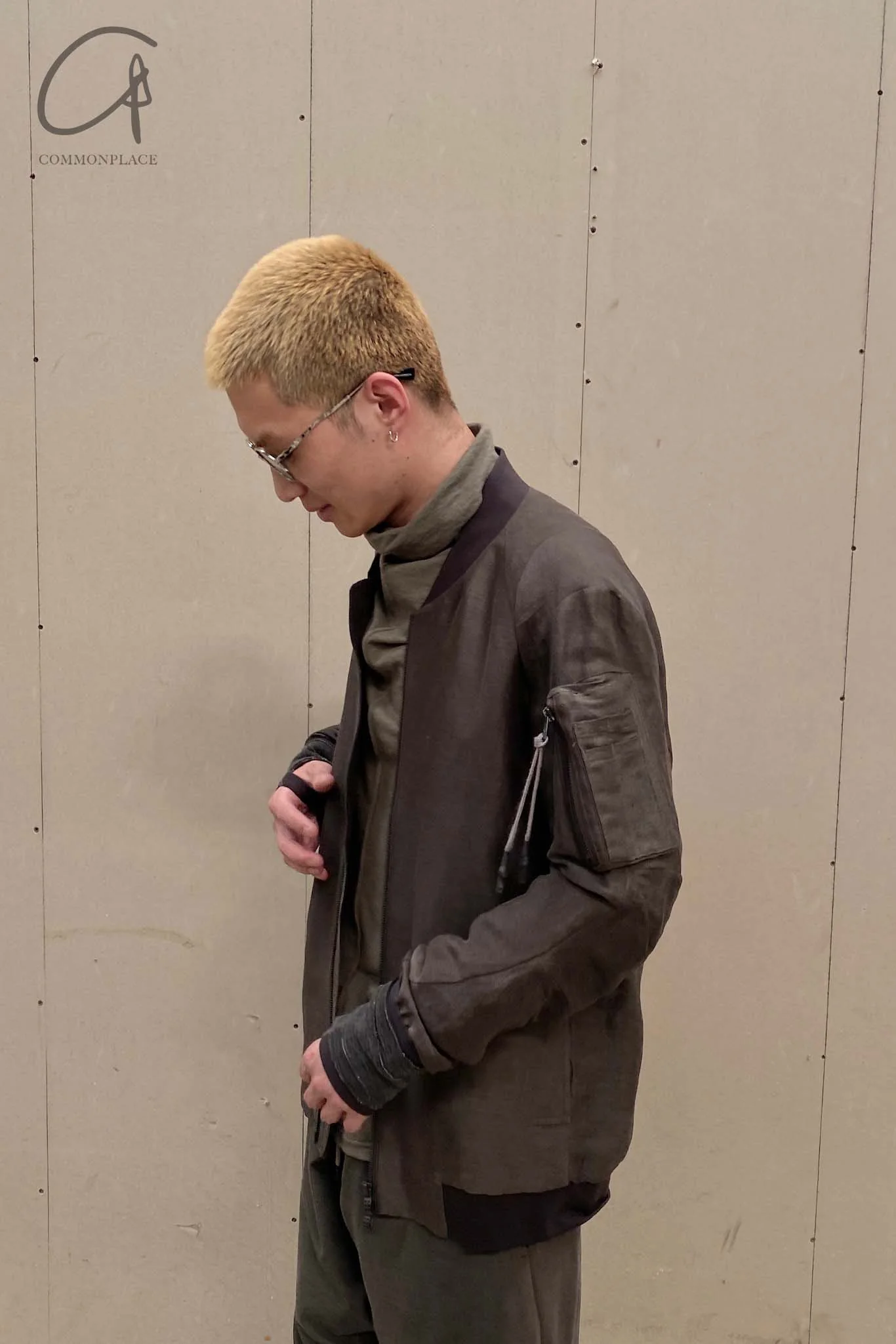 Devoa JKA-SLB Jacket Charcoal - Image 17