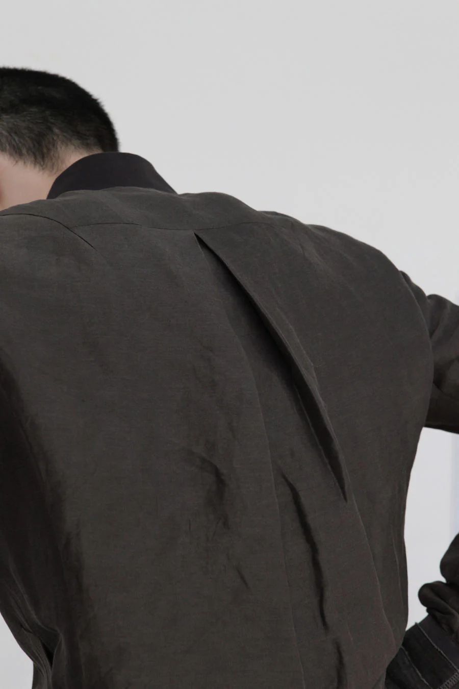 Devoa JKA-SLB Jacket Charcoal - Image 4