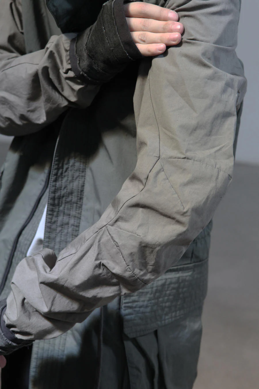 Devoa JKI-GMM Jacket Khaki & Army Green - Image 16
