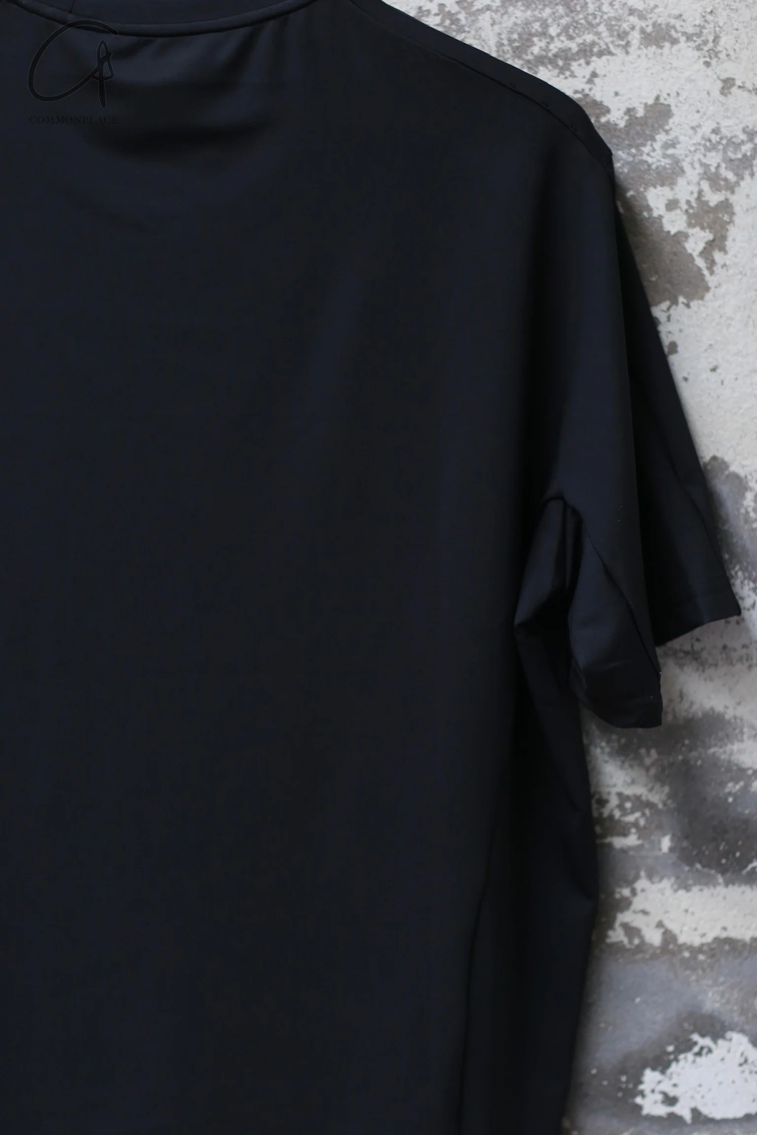 DEVOA knitted half-sleeve T-shirt CSC-TWB1 graphite - Image 5