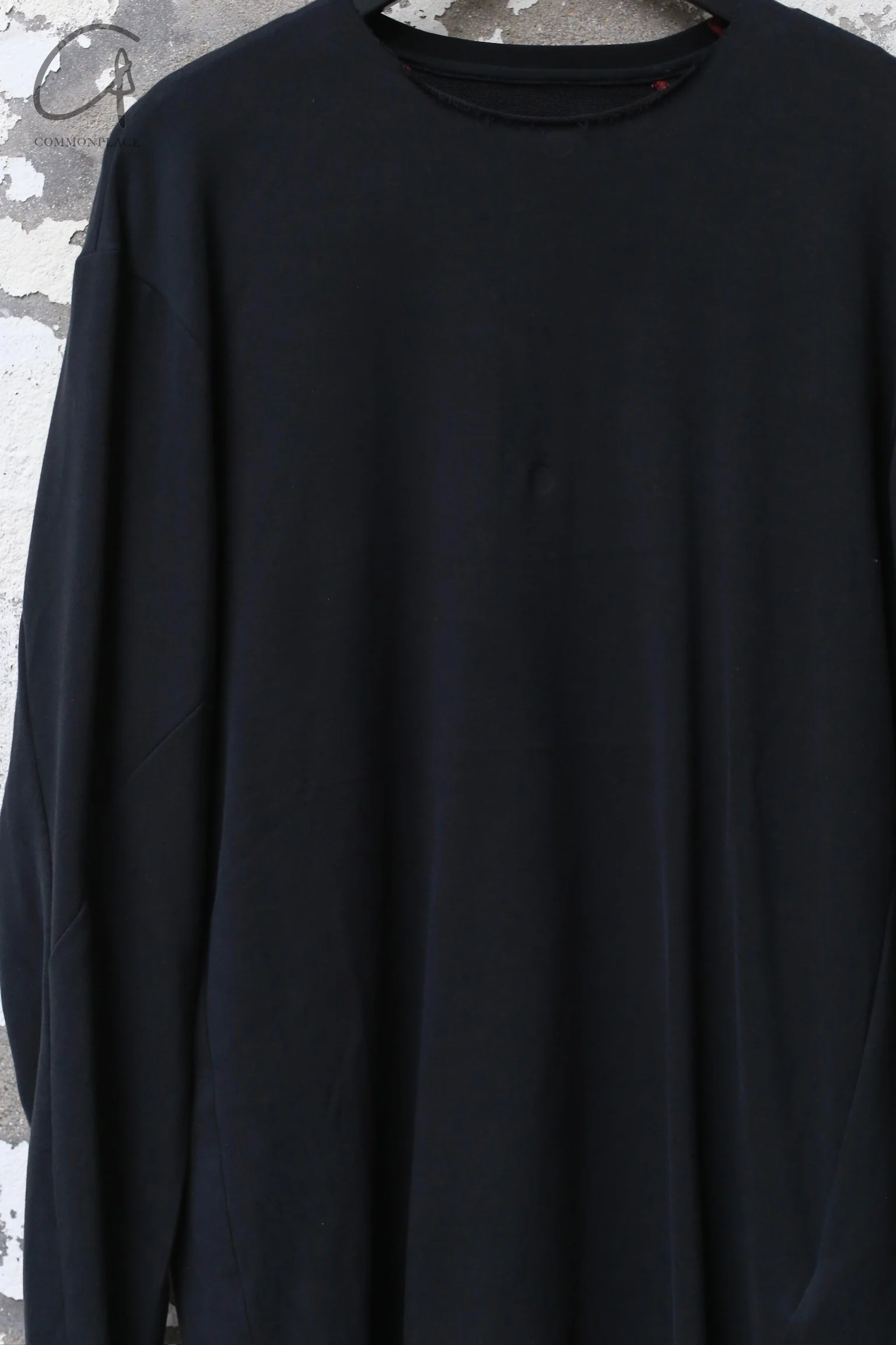 DEVOA knitted long-sleeved T-shirt CSE-3SU3 black - Image 7
