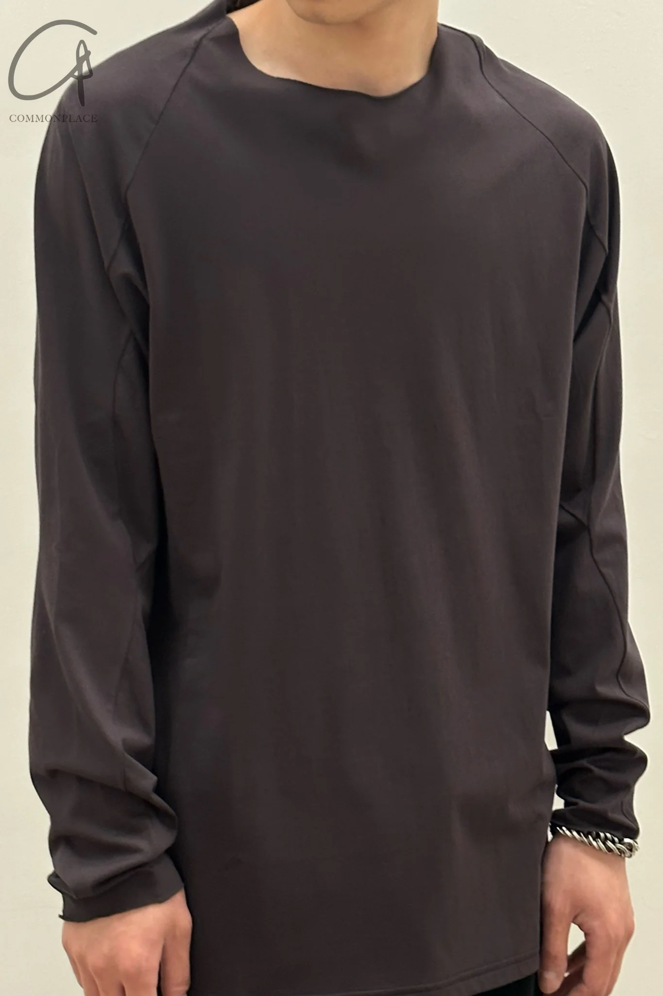 DEVOA long-sleeved T-shirt DVA-CSC-SR3-ZIHUI purple gray - Image 2