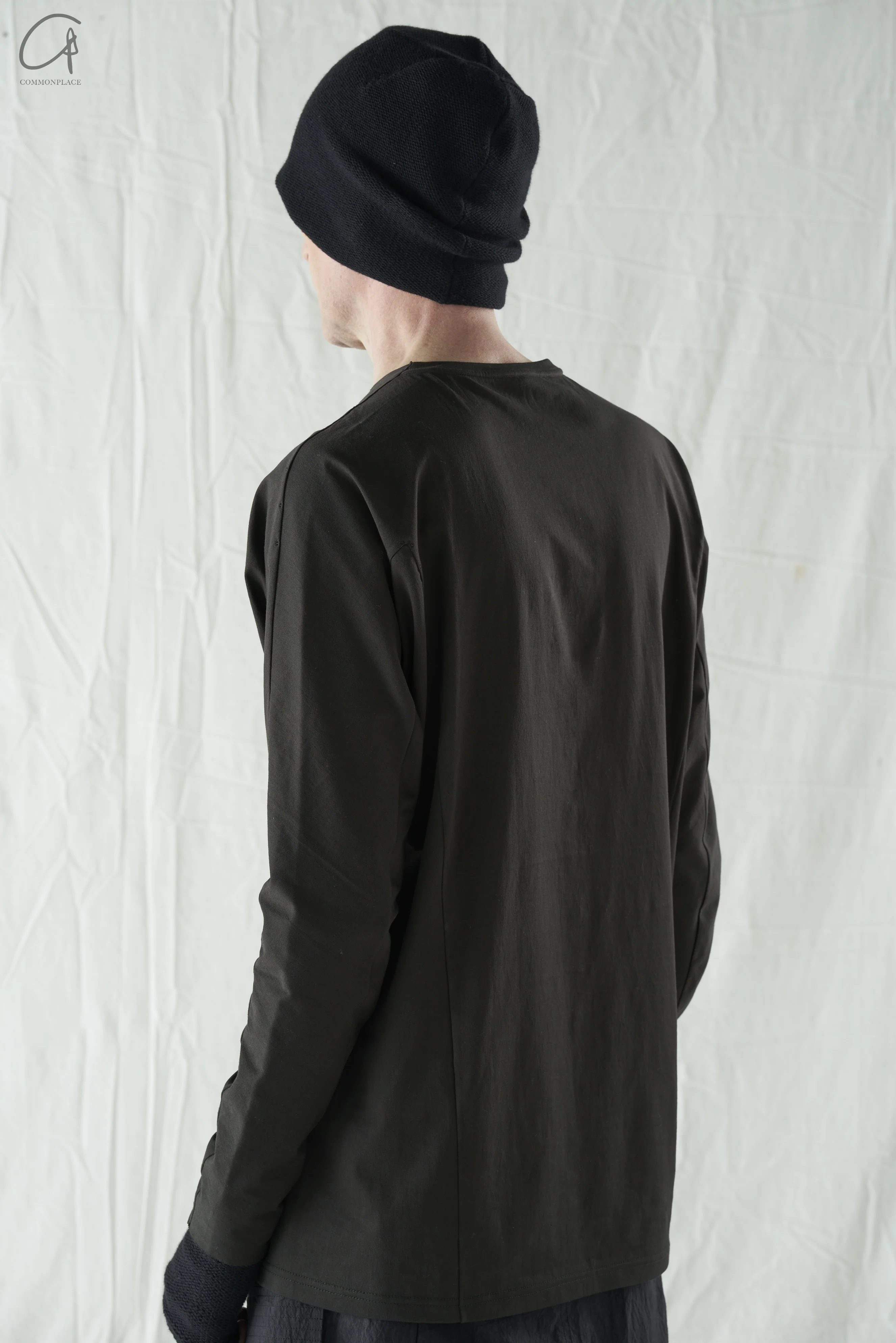 DEVOA pullover 23AW CSC-TC833 khaki brown - Image 10