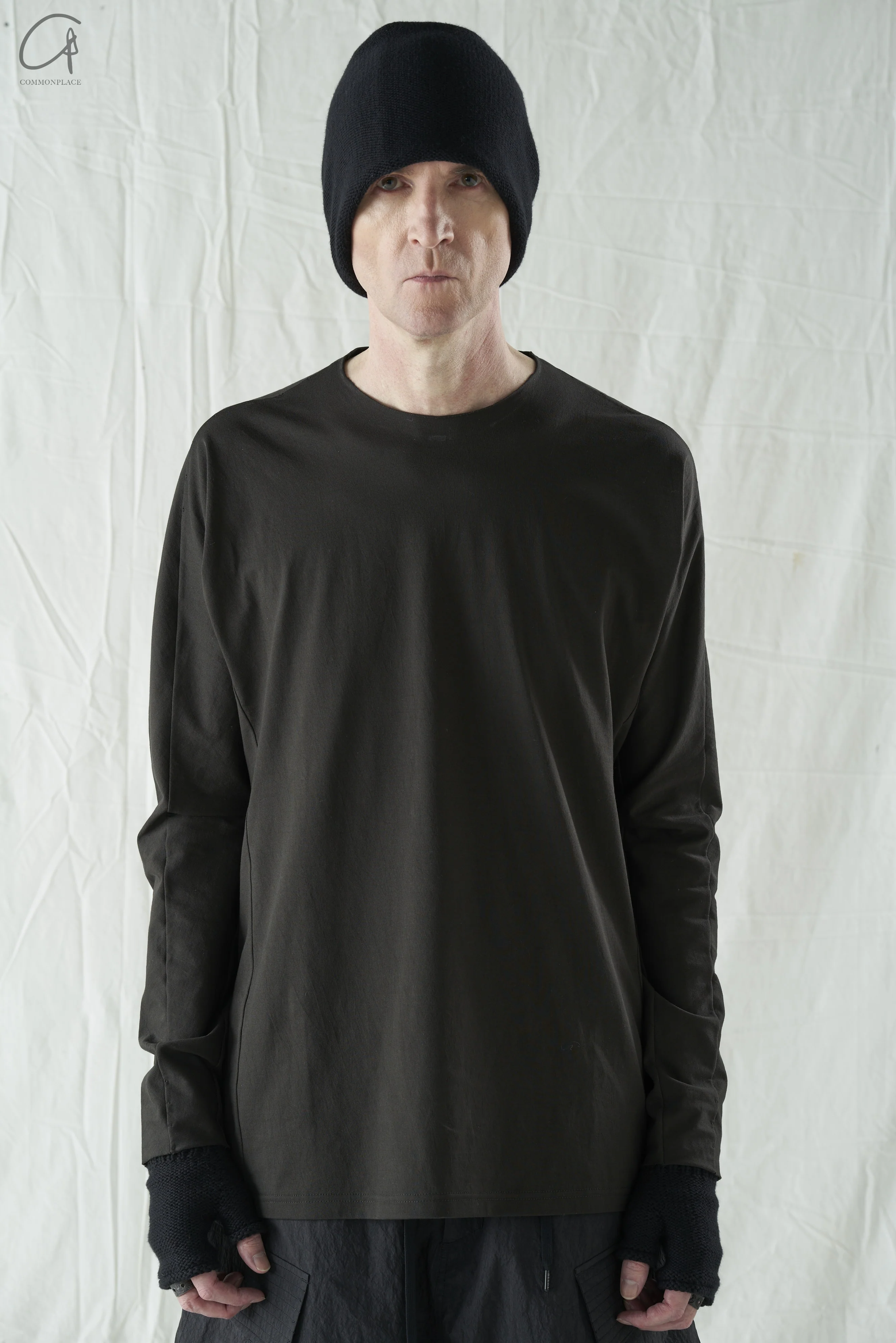 DEVOA pullover 23AW CSC-TC833 khaki brown - Image 7