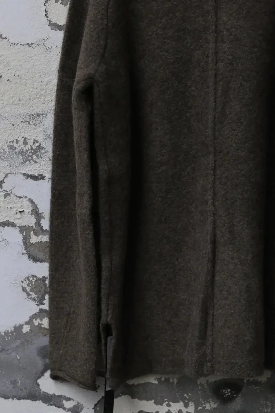 DEVOA pullover sweater 23AW KTS-NYLH natural color - Image 3