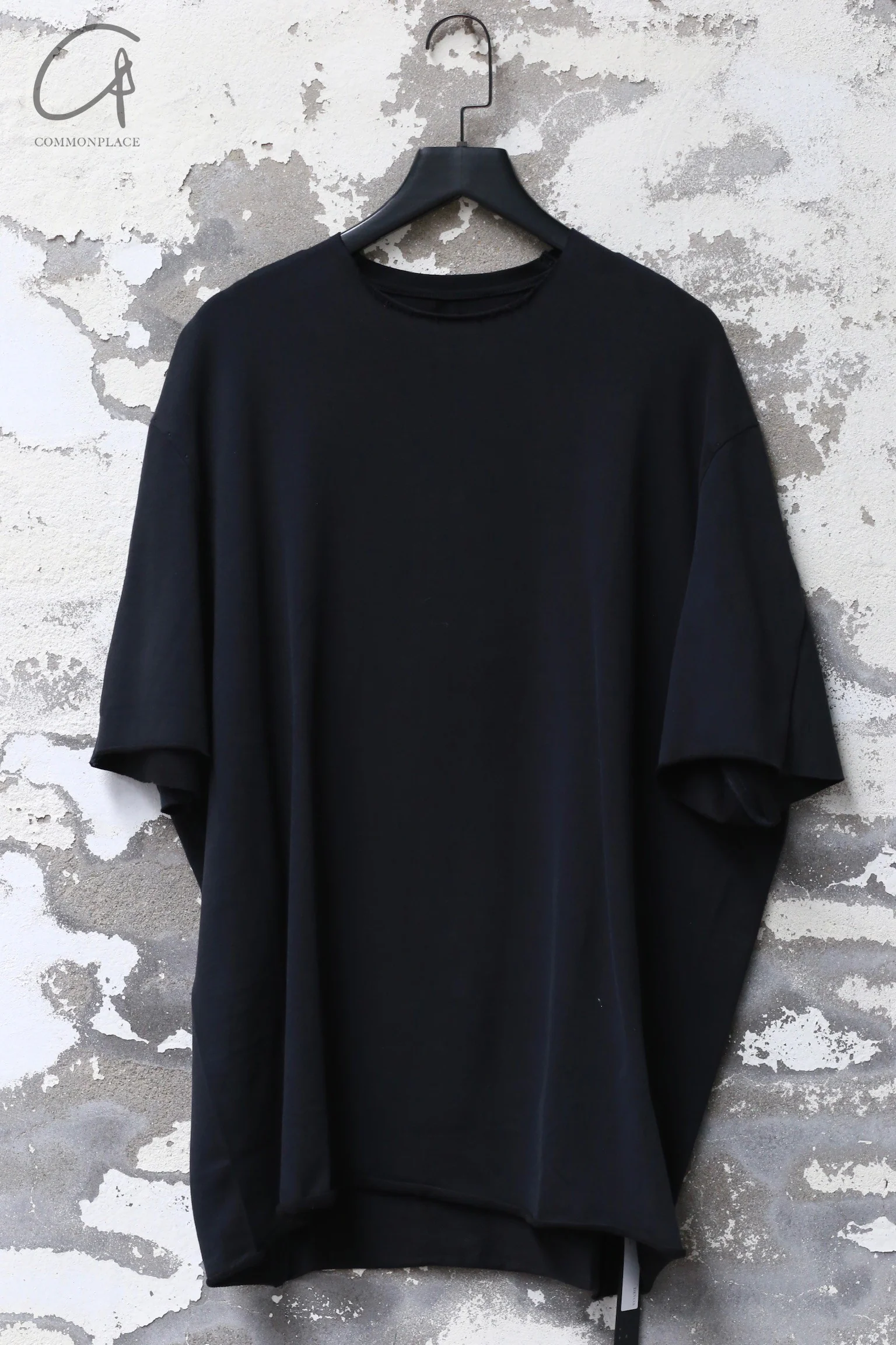 DEVOA round neck T-shirt CSE-3SU1 black - Image 4