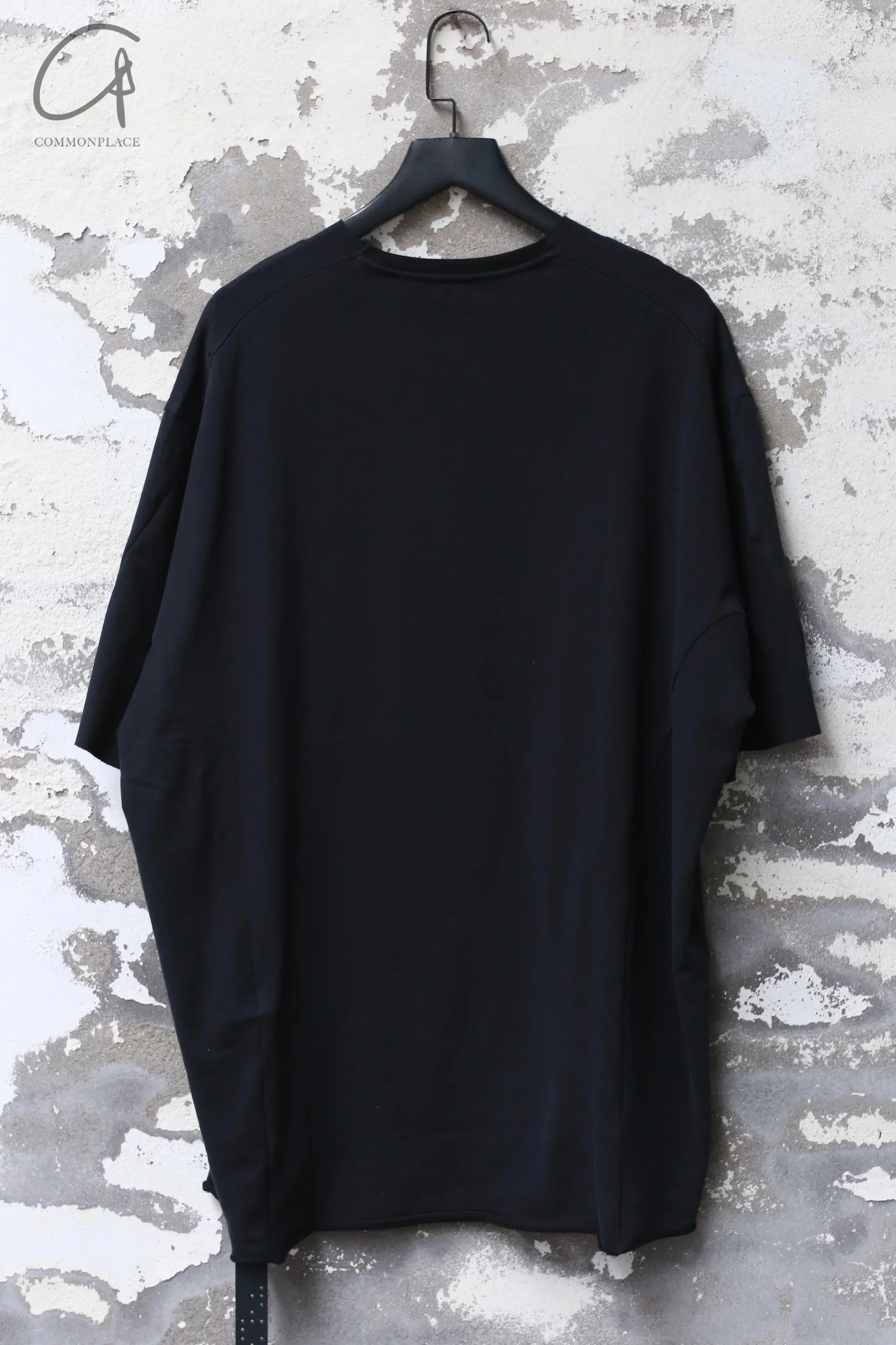 DEVOA round neck T-shirt CSE-3SU1 black - Image 7