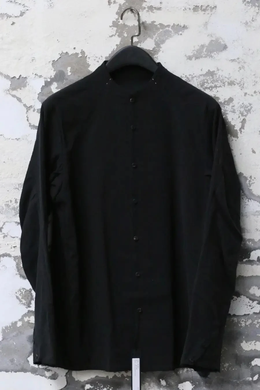 DEVOA shirt 23AW SHE-SHCM black 1