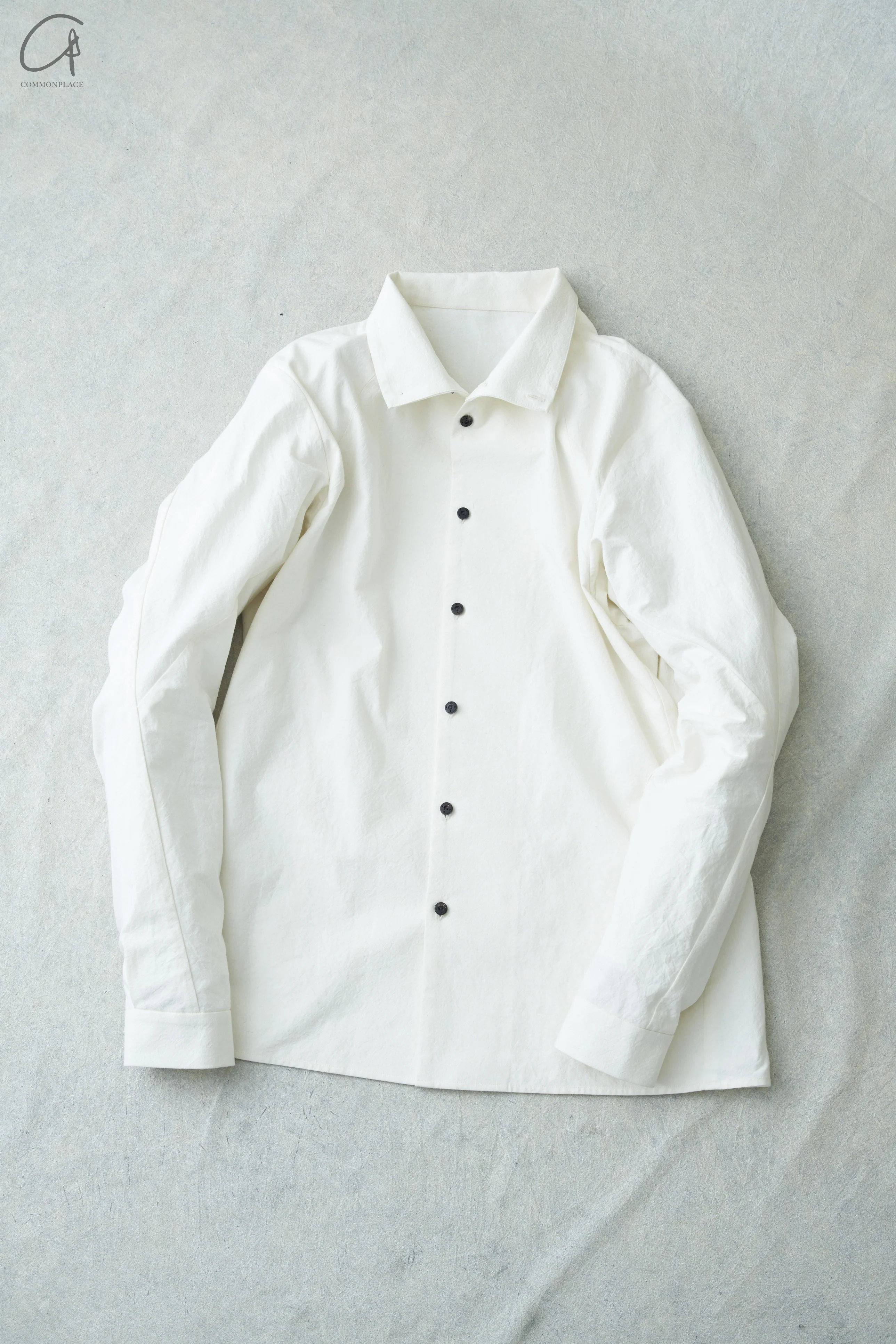 Devoa stand-up collar shirt DVA-SHE-95HN-BAI white - Image 10