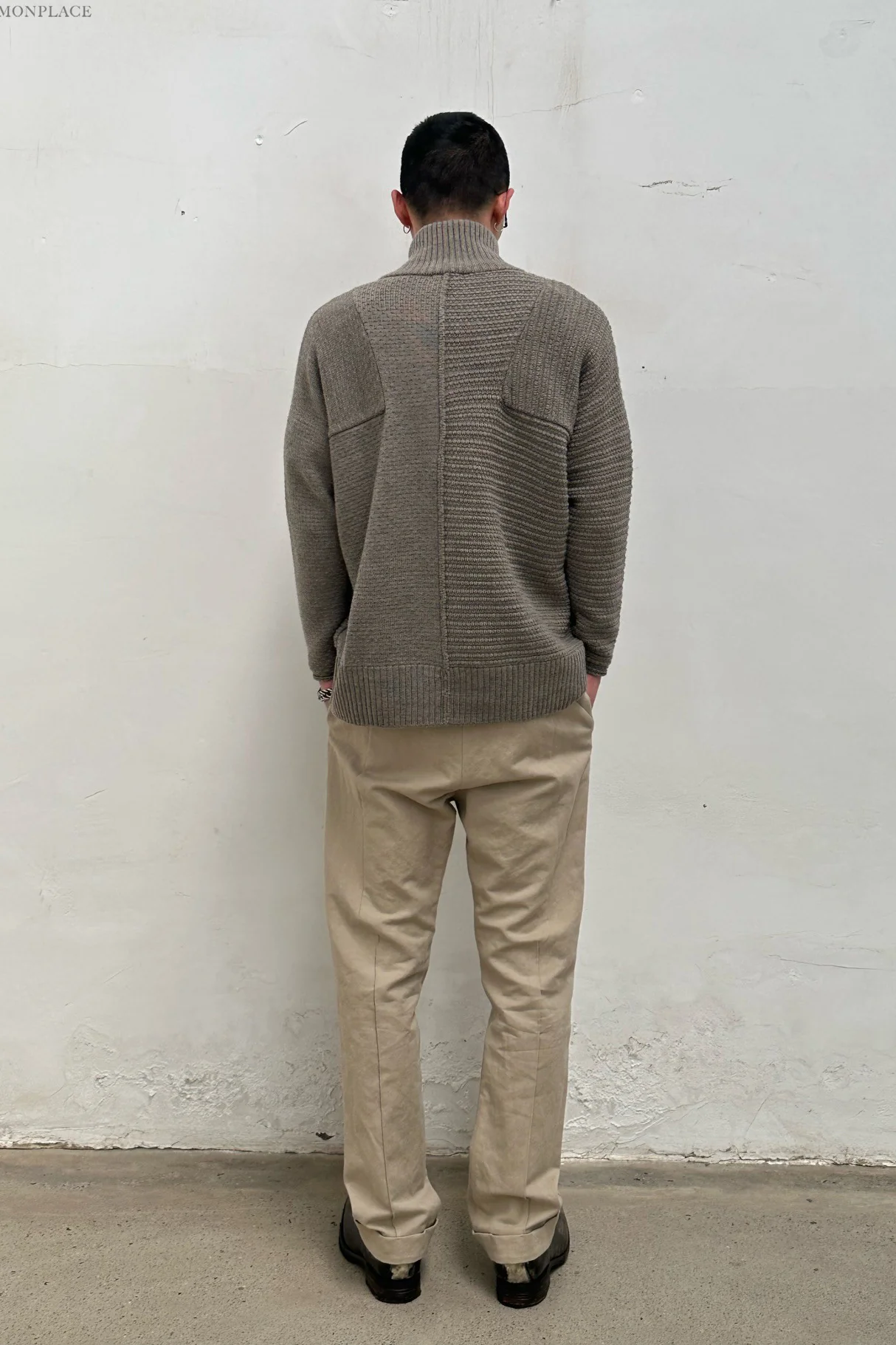 DEVOA sweater KTS-MLH mochi ash - Image 10