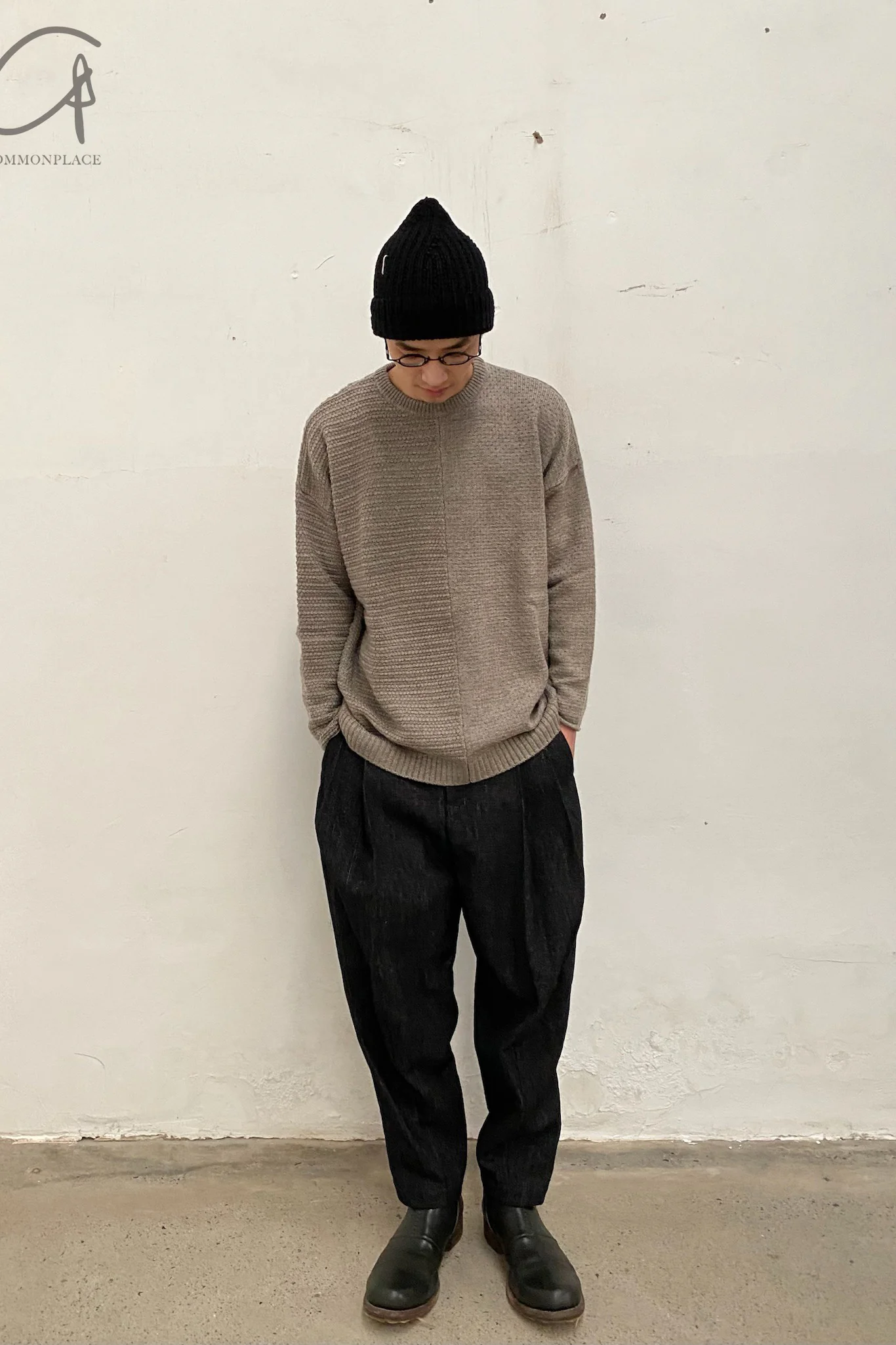 DEVOA sweater KTS-MLP mochi ash - Image 10