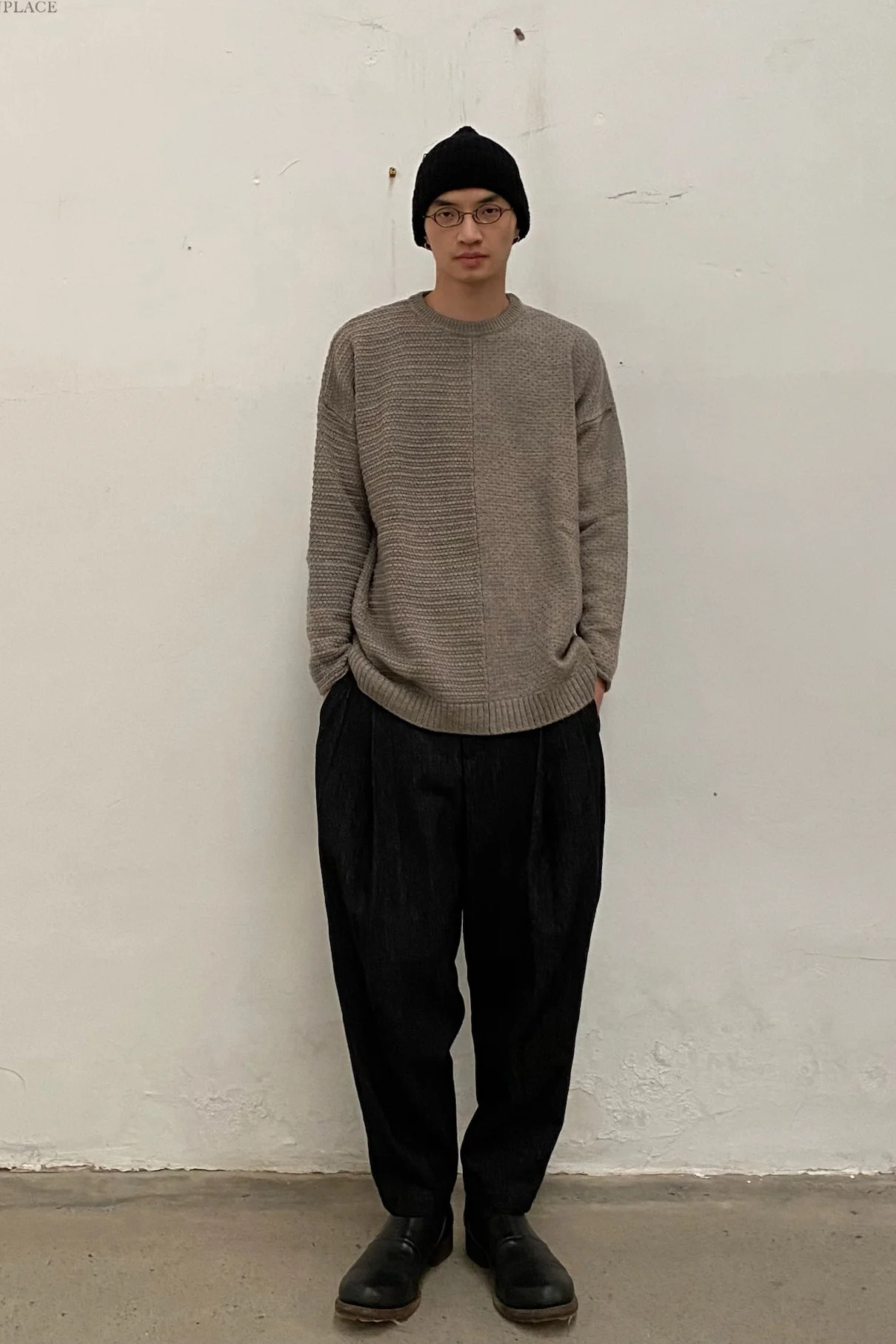 DEVOA sweater KTS-MLP mochi ash - Image 11