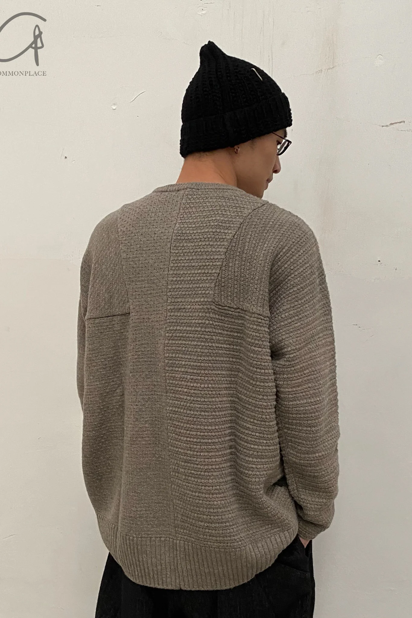 DEVOA sweater KTS-MLP mochi ash - Image 7