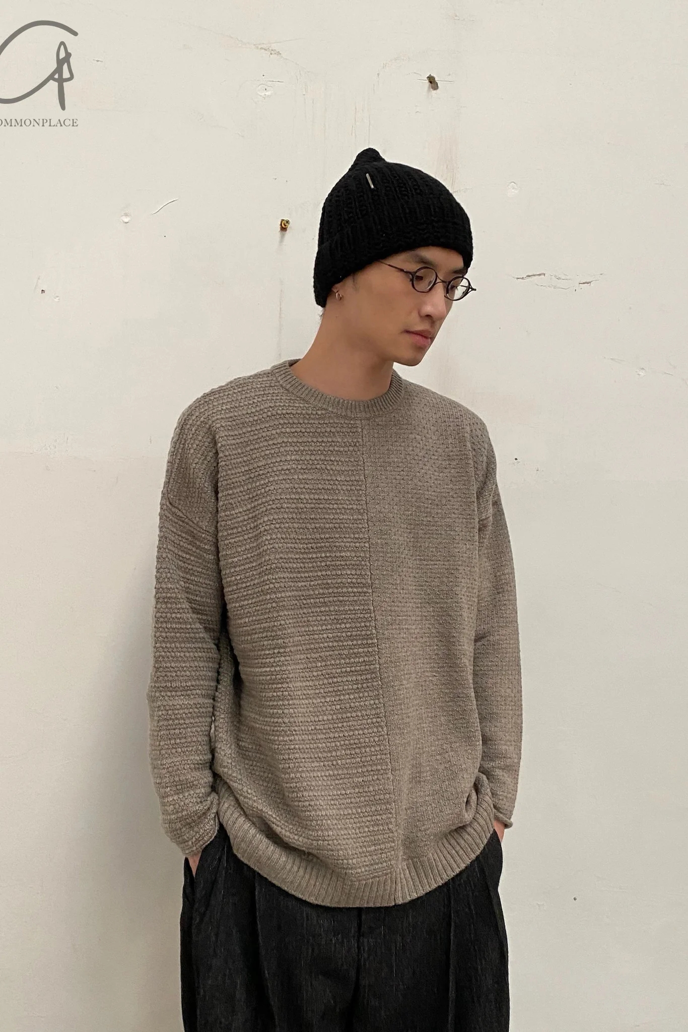 DEVOA sweater KTS-MLP mochi ash - Image 9