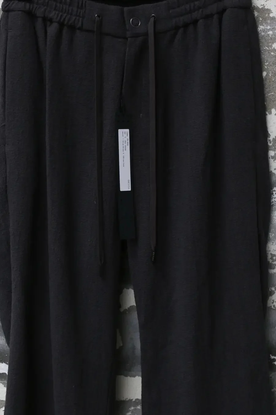 DEVOA trousers 23AW PTI-SHNK dark gray - Image 2