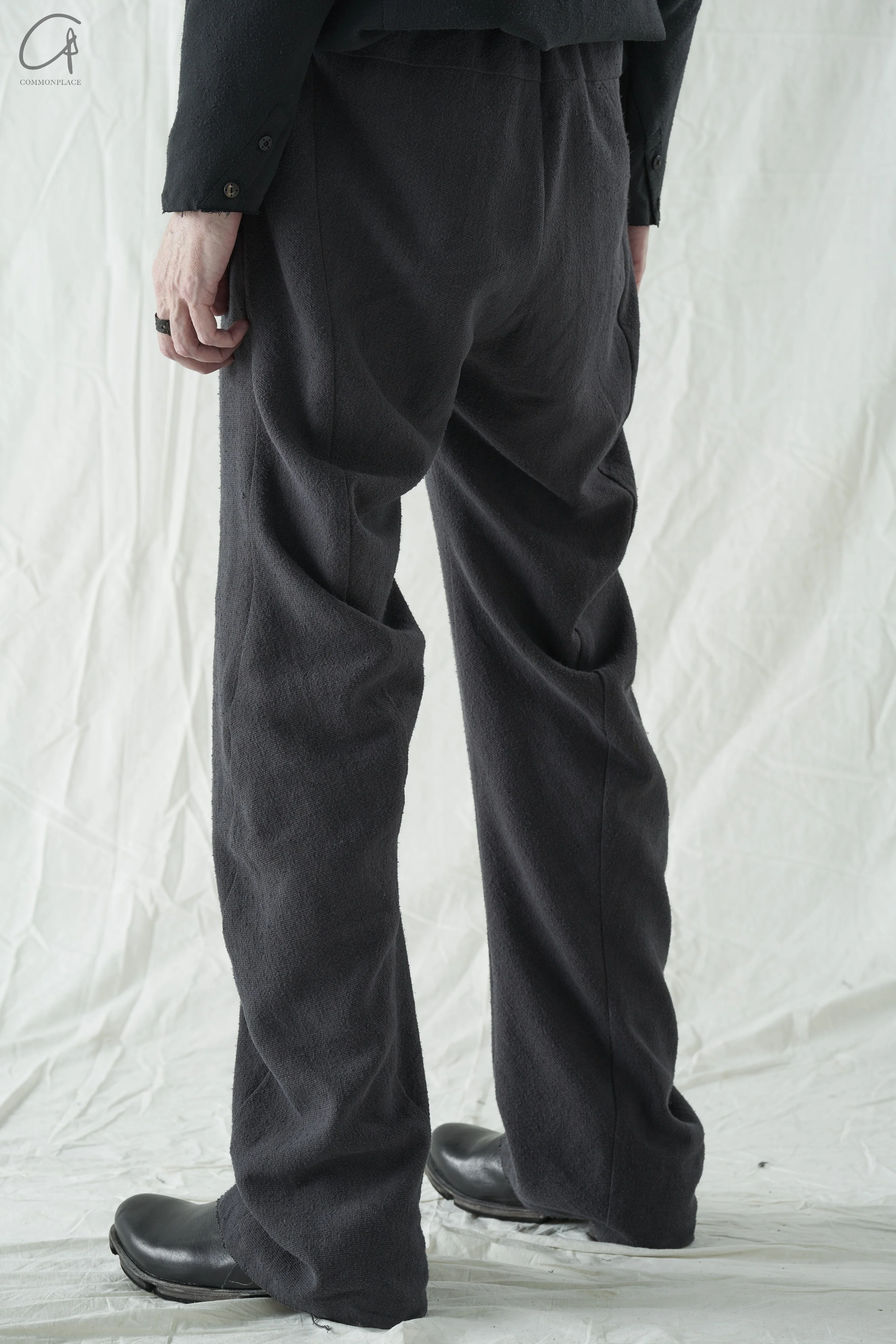 DEVOA trousers 23AW PTI-SHNK dark gray - Image 9