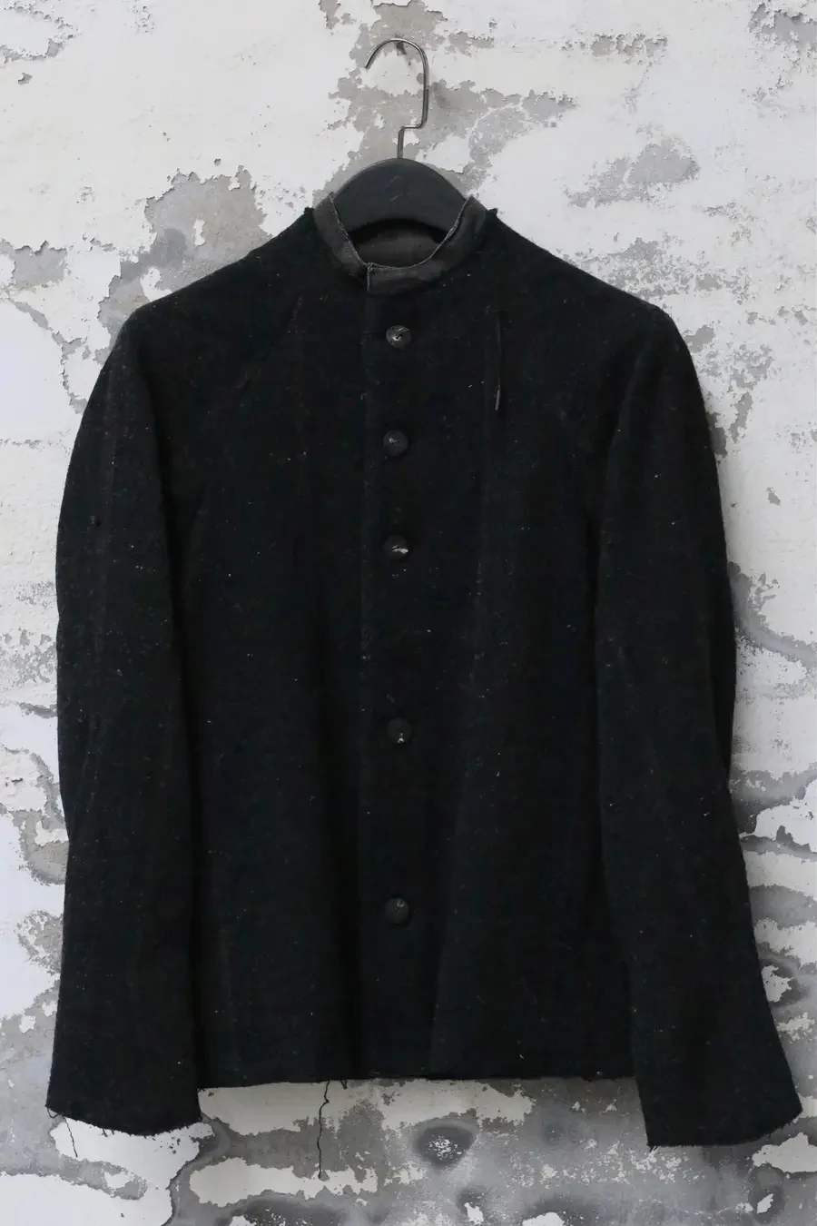 DEVOA wool jacket 23AW JKK-SHBS black