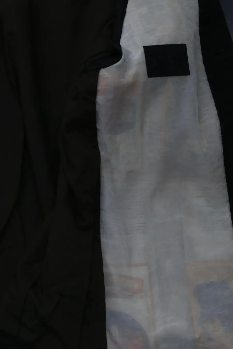 DEVOA wool jacket 23AW JKK-SHBS black - Image 3