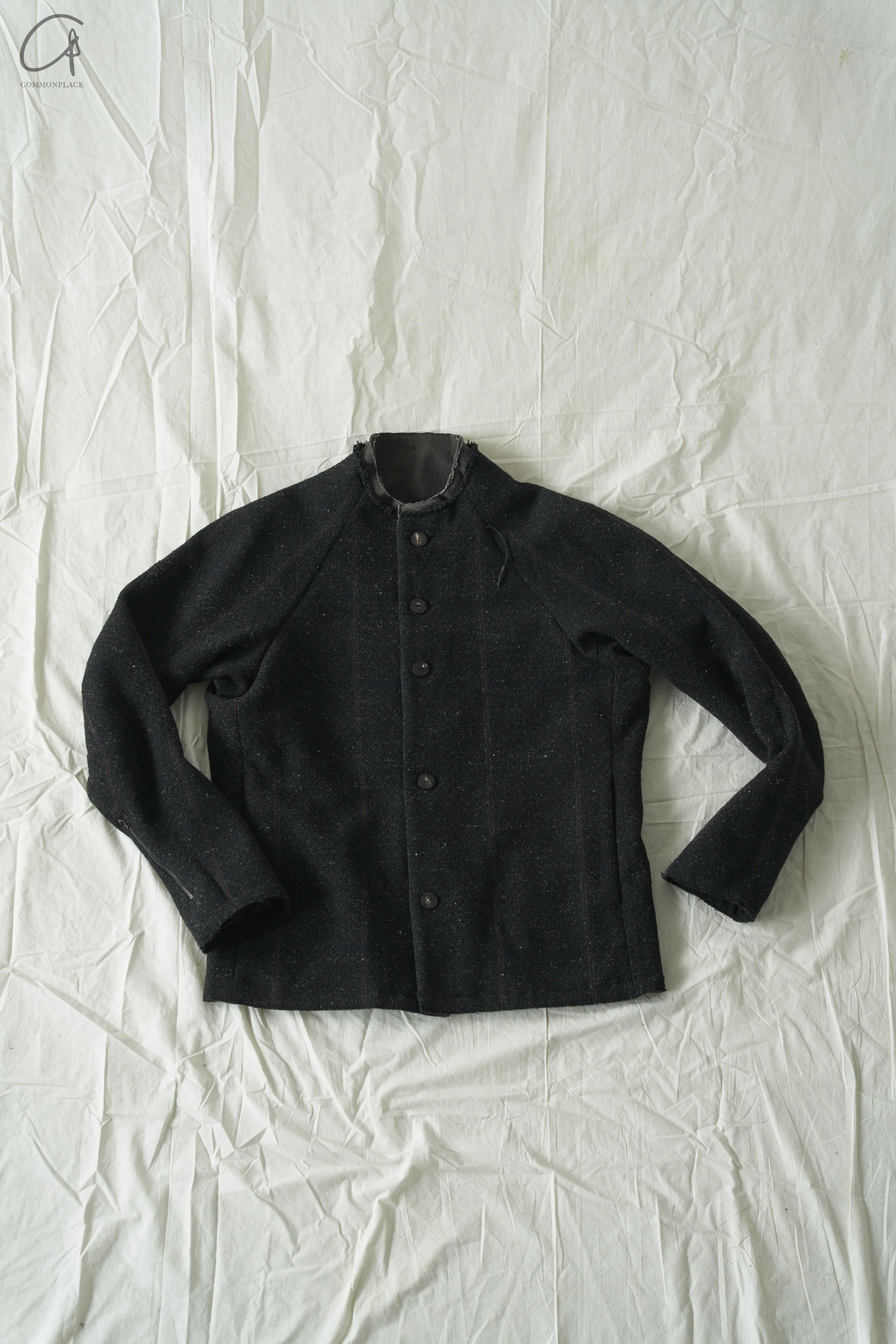 DEVOA wool jacket 23AW JKK-SHBS black - Image 6