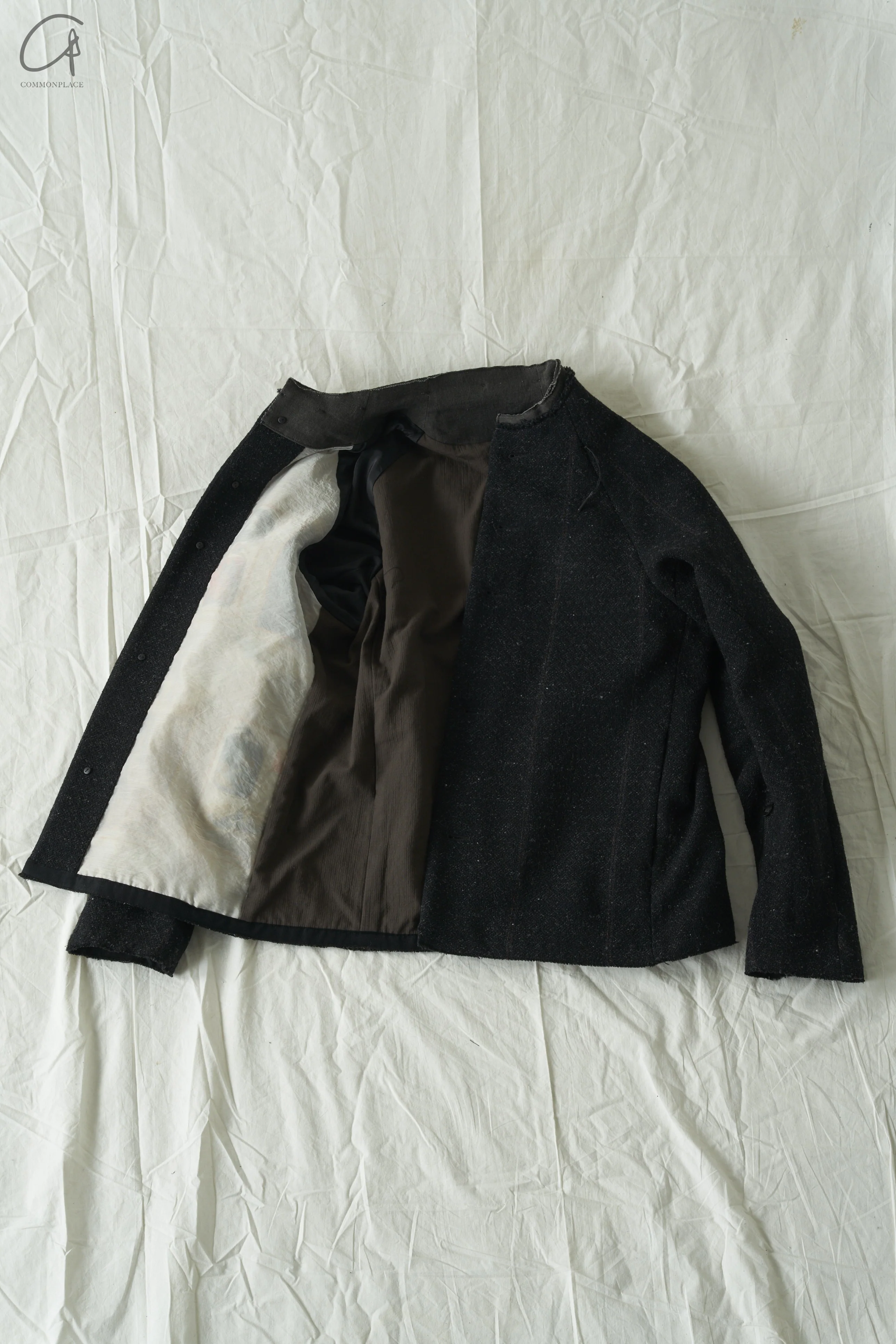 DEVOA wool jacket 23AW JKK-SHBS black - Image 7