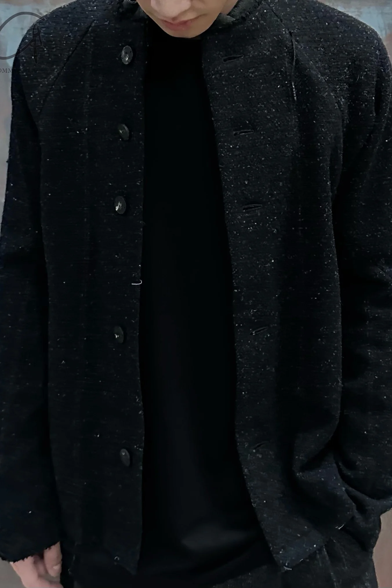 DEVOA wool jacket 23AW JKK-SHBS black - Image 8