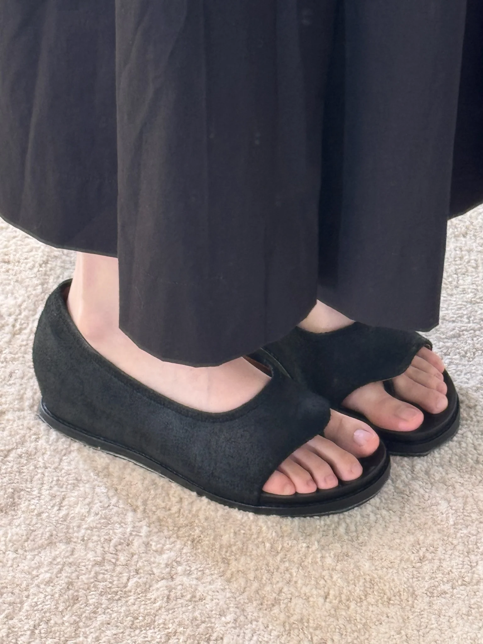 DOYS Patrol Series Handmade Flip Flops DS-LHK-PS01-WH Black - Image 5