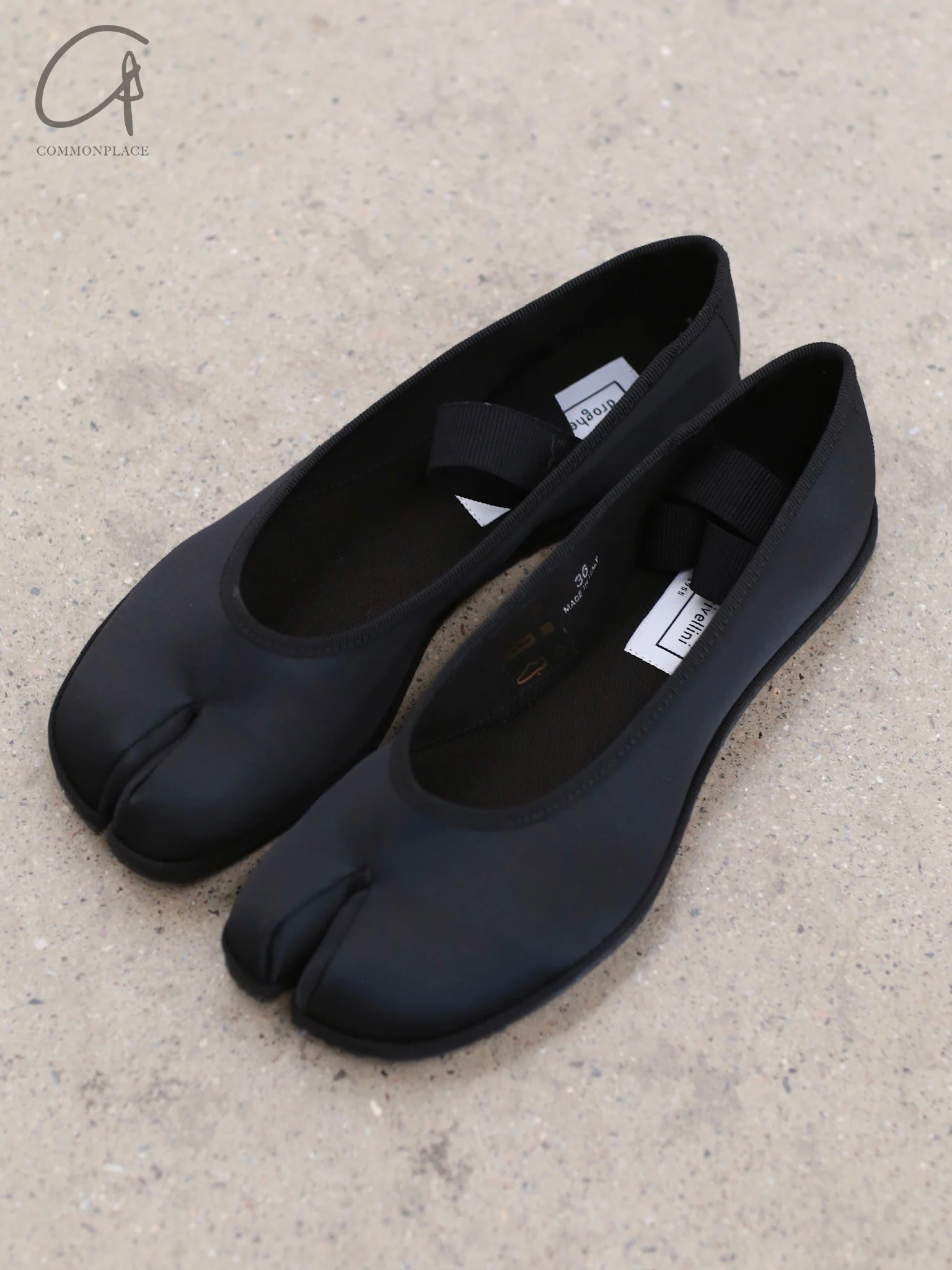 Drogheria Crivellini Fortebi Ballet Flats DC-FTBA SA OO BLX-HEI Black - Image 2