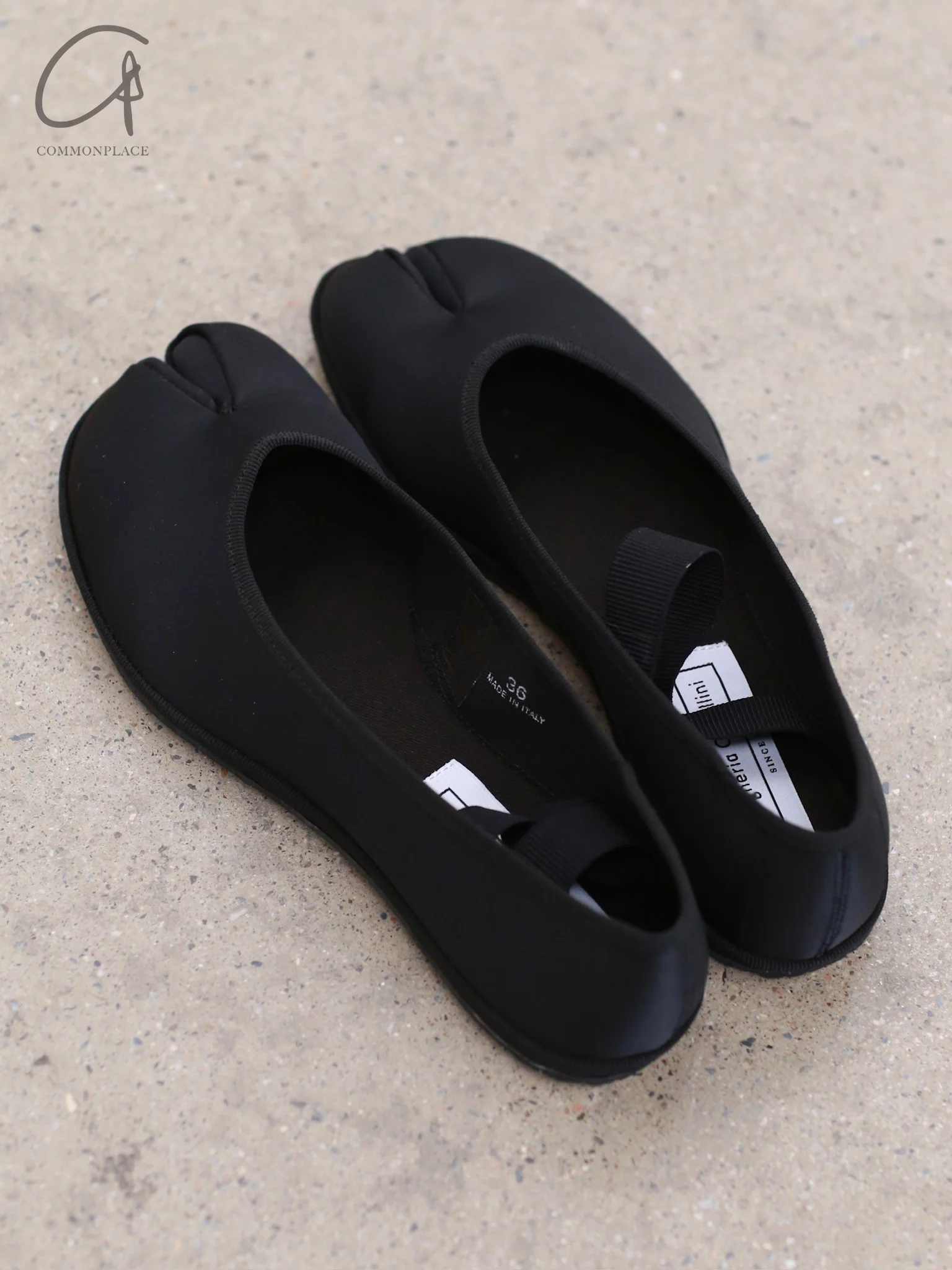 Drogheria Crivellini Fortebi Ballet Flats DC-FTBA SA OO BLX-HEI Black - Image 3