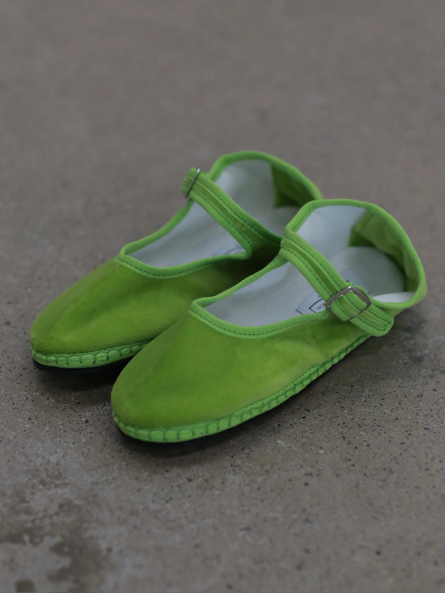 Drogheria Crivellini Lepas Mary Jane Baby Shoes DC-MJBJ VE OO APX-PGL APPLE Green - Image 3