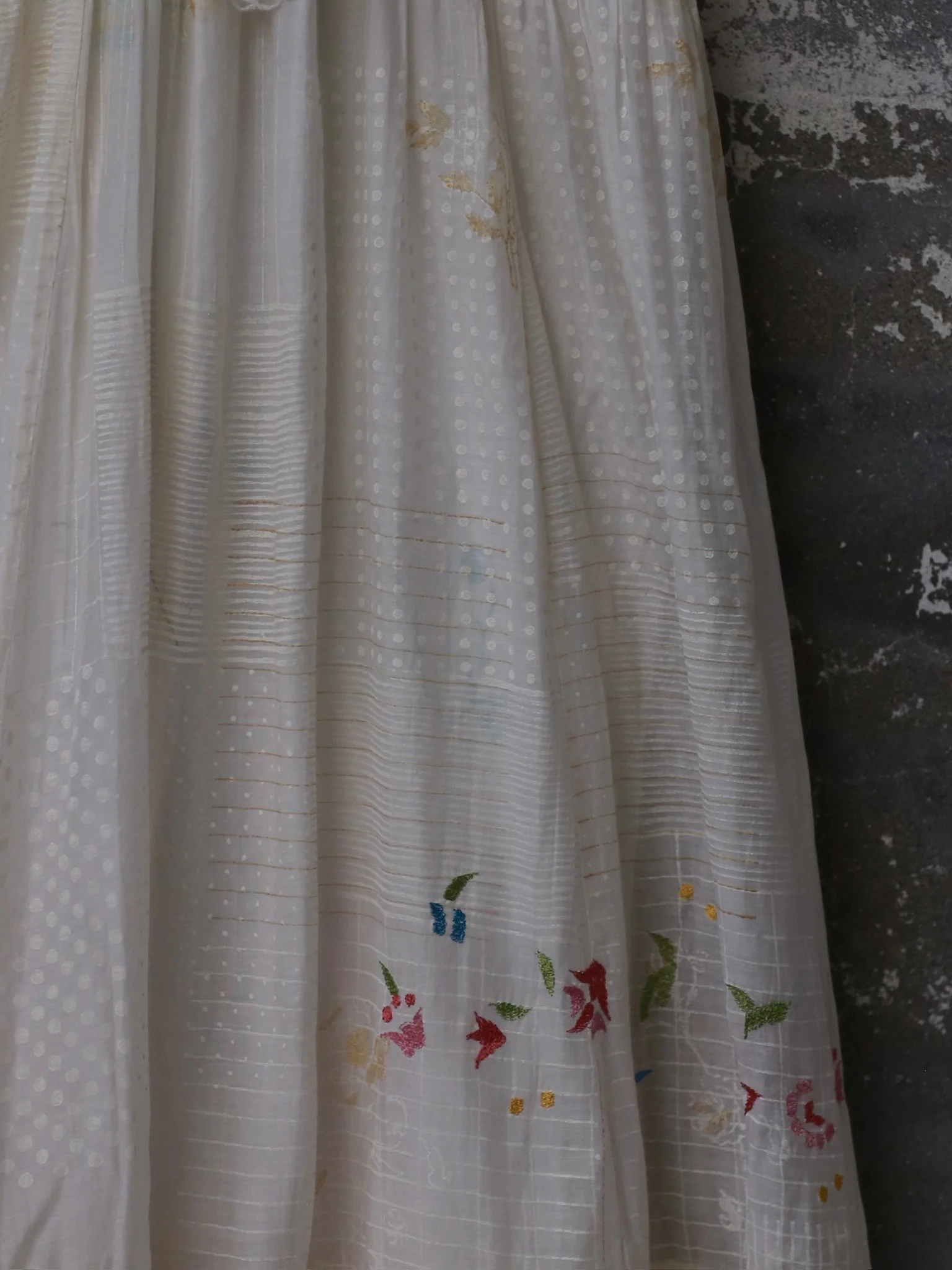 EKA 25 Spring/Summer Adjustable Strap Midi Dress EKA-SS/25/100/TEEK-ECRU - Image 9