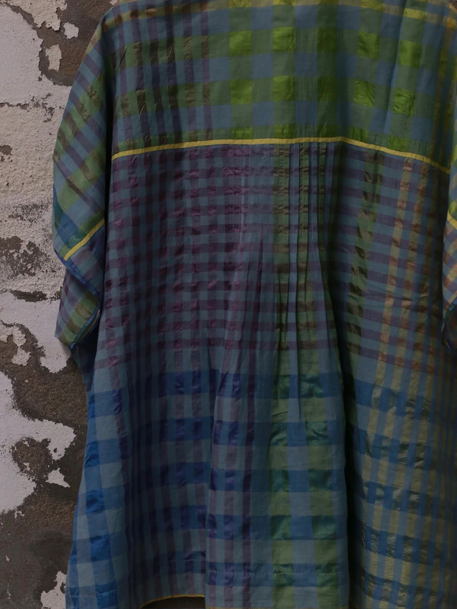 EKA 25 Spring/Summer Front Stand Collar Splicing Top EKA-SS/25/08/ZEAL-MULTICOLOR - Image 7