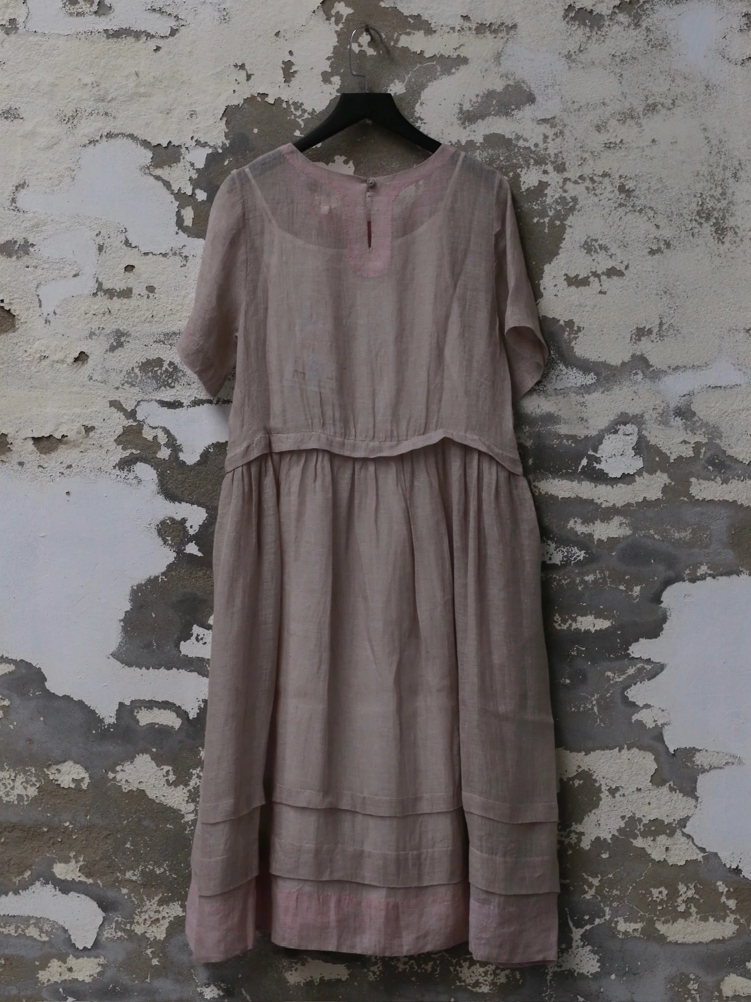 EKA 25 Spring/Summer Round Neck Midi Dress EKA-SS/25/128/RAZE-GRAY - Image 8