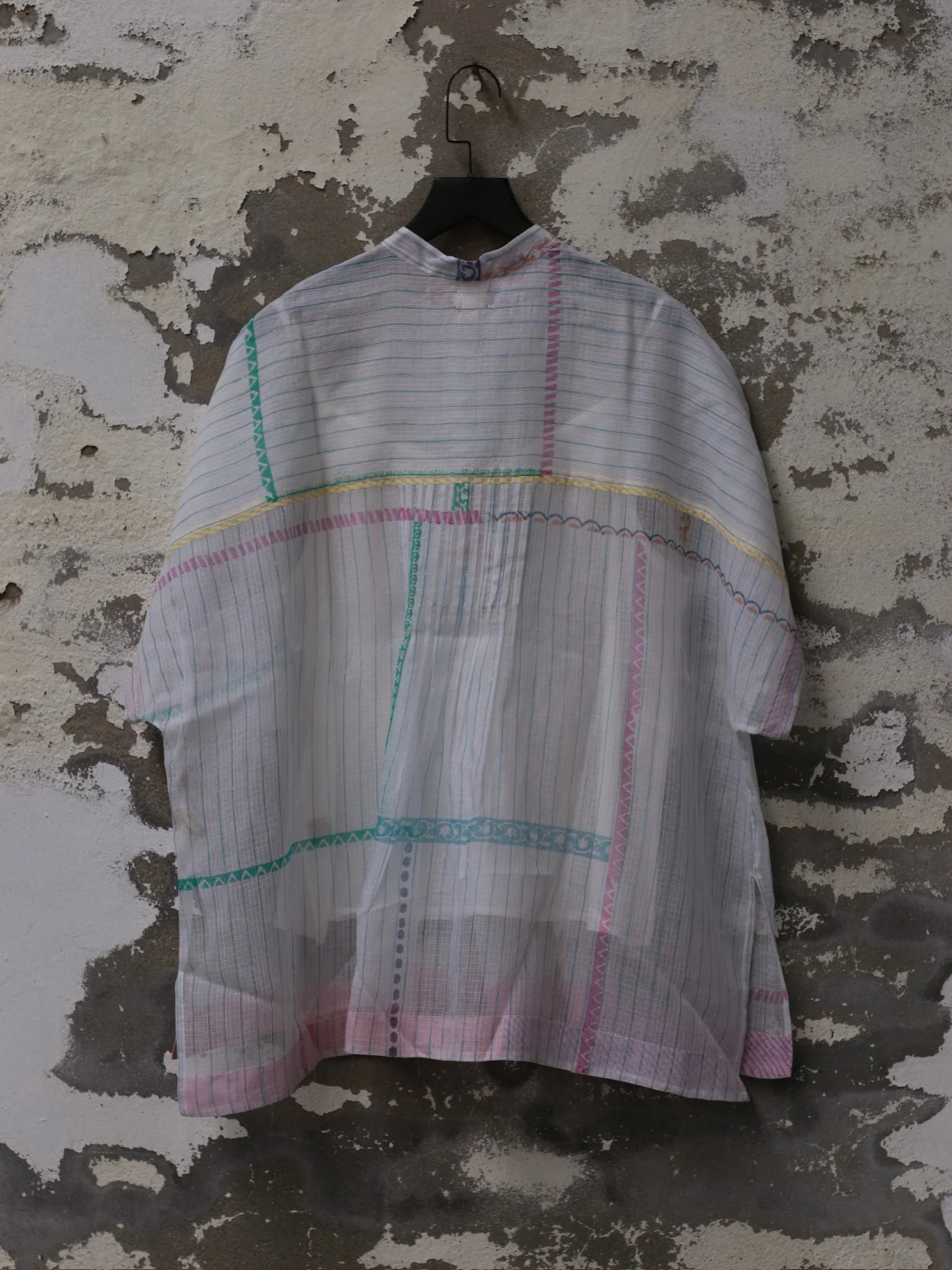 EKA 25 Spring/Summer Stand Collar Loose Fit Top EKA-SS/25/07/ZEAL-WHITE - Image 9