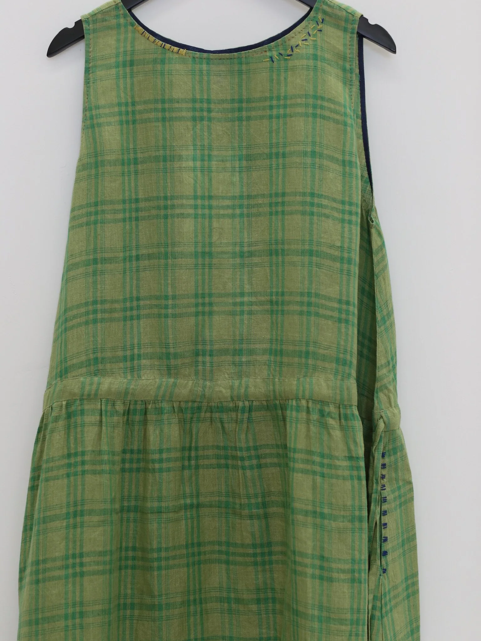 EKA Spring/Summer 2026 Sleeveless Round Neck Dress EKA-CR/25/04/KEETH-GREEN - Image 6