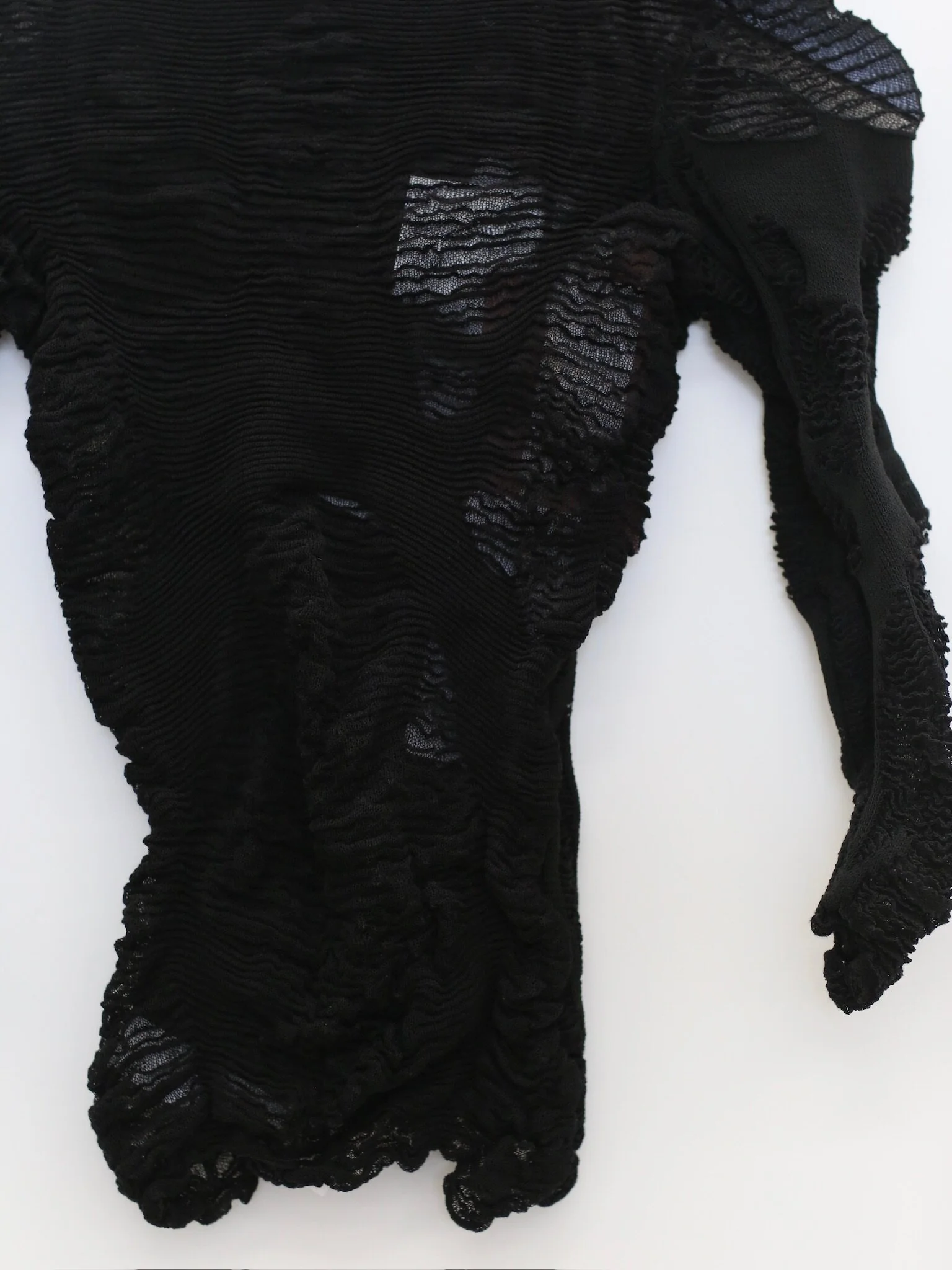 ENCIICNE PF26 Long-sleeved Knit Top ECCN-EC25SST003A01C5-HEI Black (ECCN-EC25SST001) - Image 7