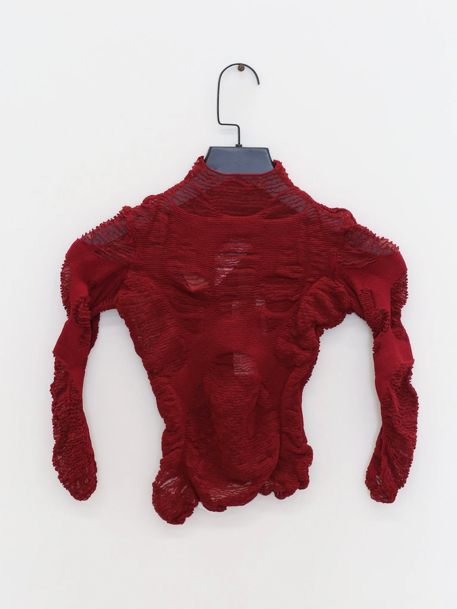 ENCIICNE PF26 Long-sleeved Knit Top ECCN-EC25SST007A01C3-HONG Red (ECCN-EC25SST001) - Image 10