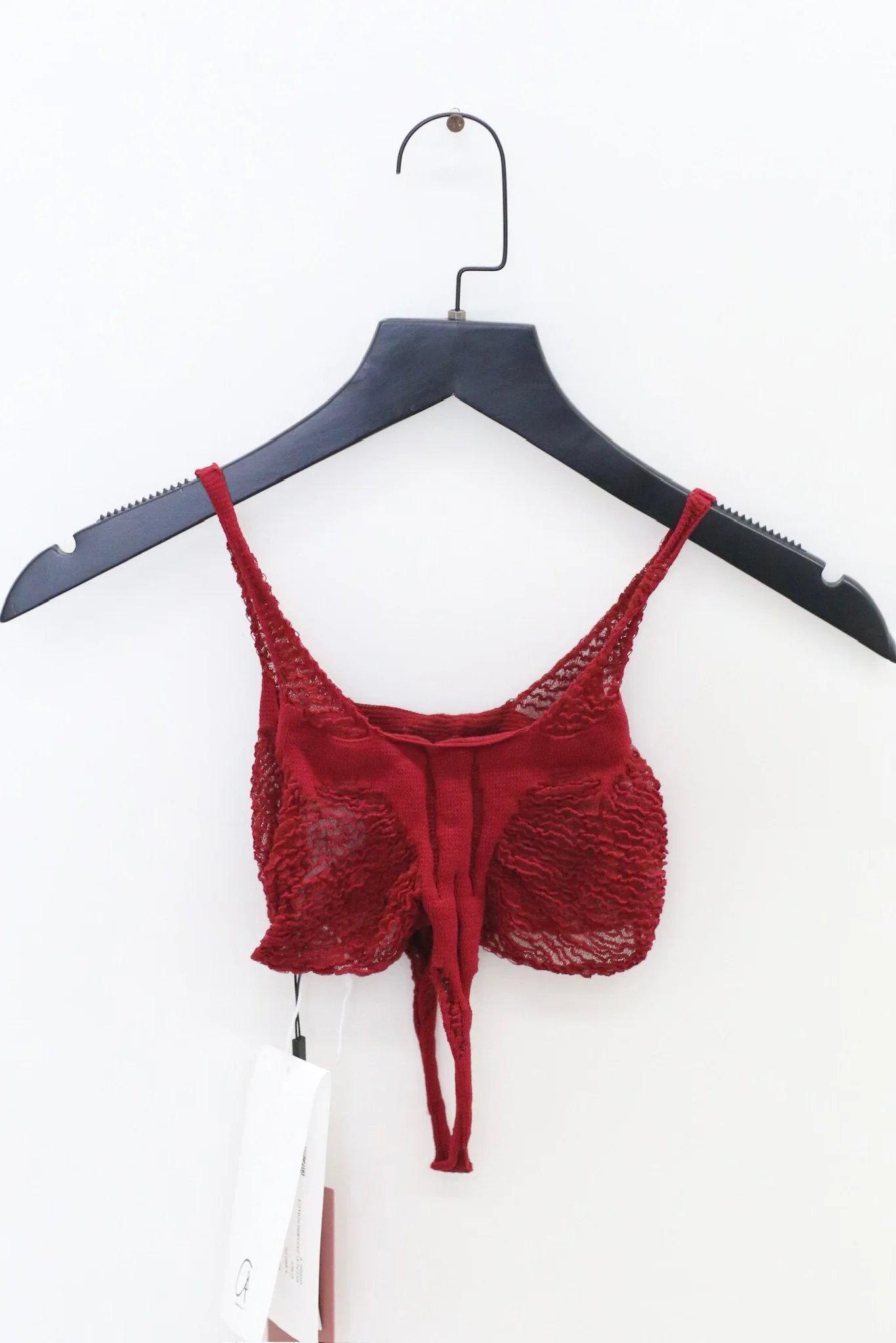 ENCIICNE PF26 Onesie Knitted Camisole ECCN-EC25SSB007C01C3-HONG Red (ECCN-EC25SSB001) - Image 3