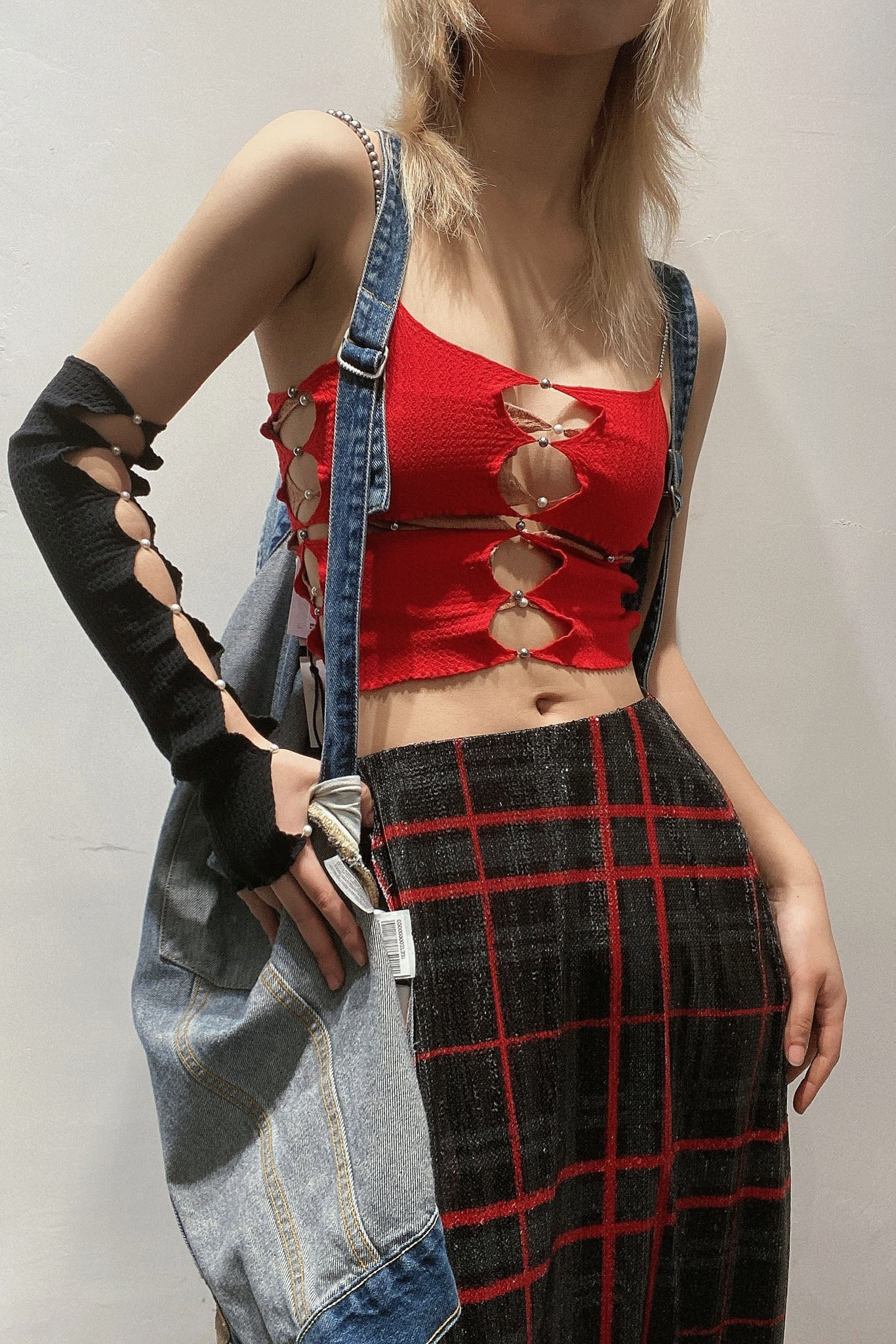 FACETASM Asymmetric Denim Jacket YA-JK-U07 - Image 7