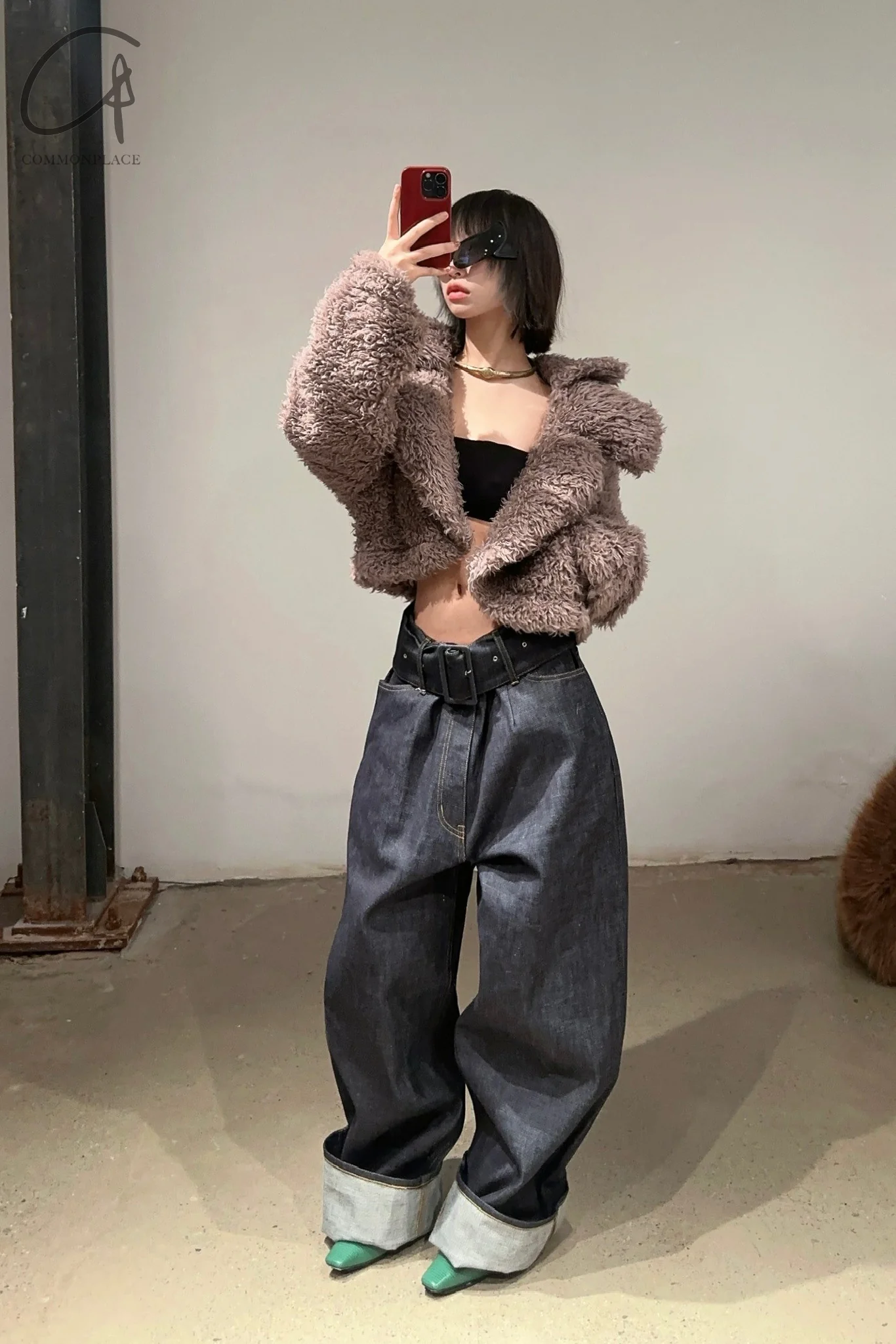 FACETASM belted trousers MKS-PT-M02 PF1 - Image 11
