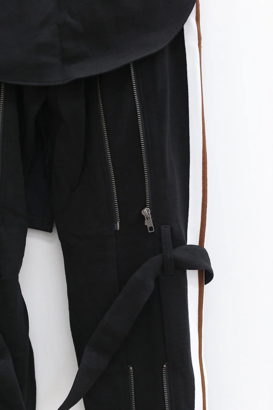 FACETASM Bondage Track Pants MIMI-PT-M03 Black - Image 4