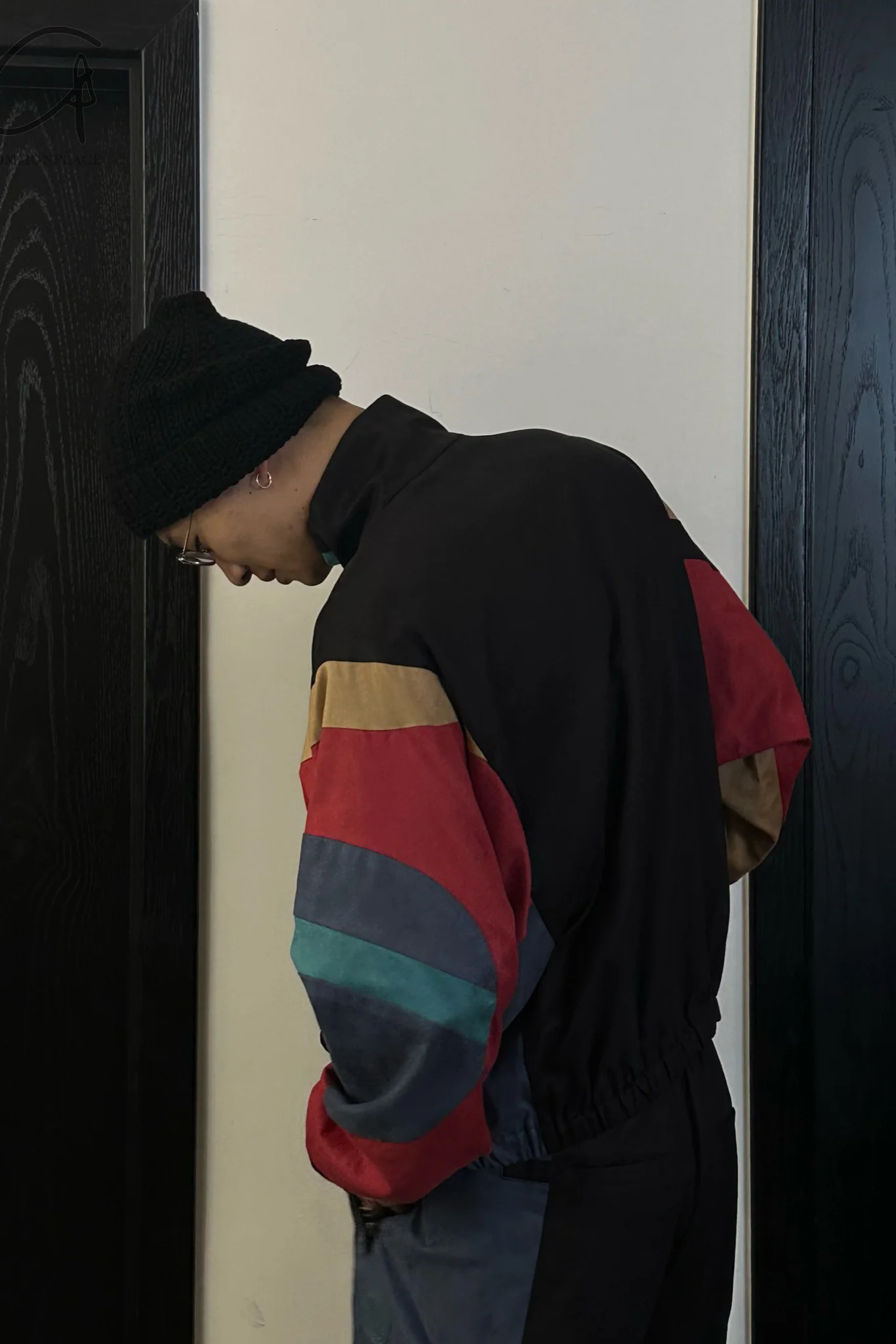 FACETASM casual jacket TOF-JK-M11 black - Image 15