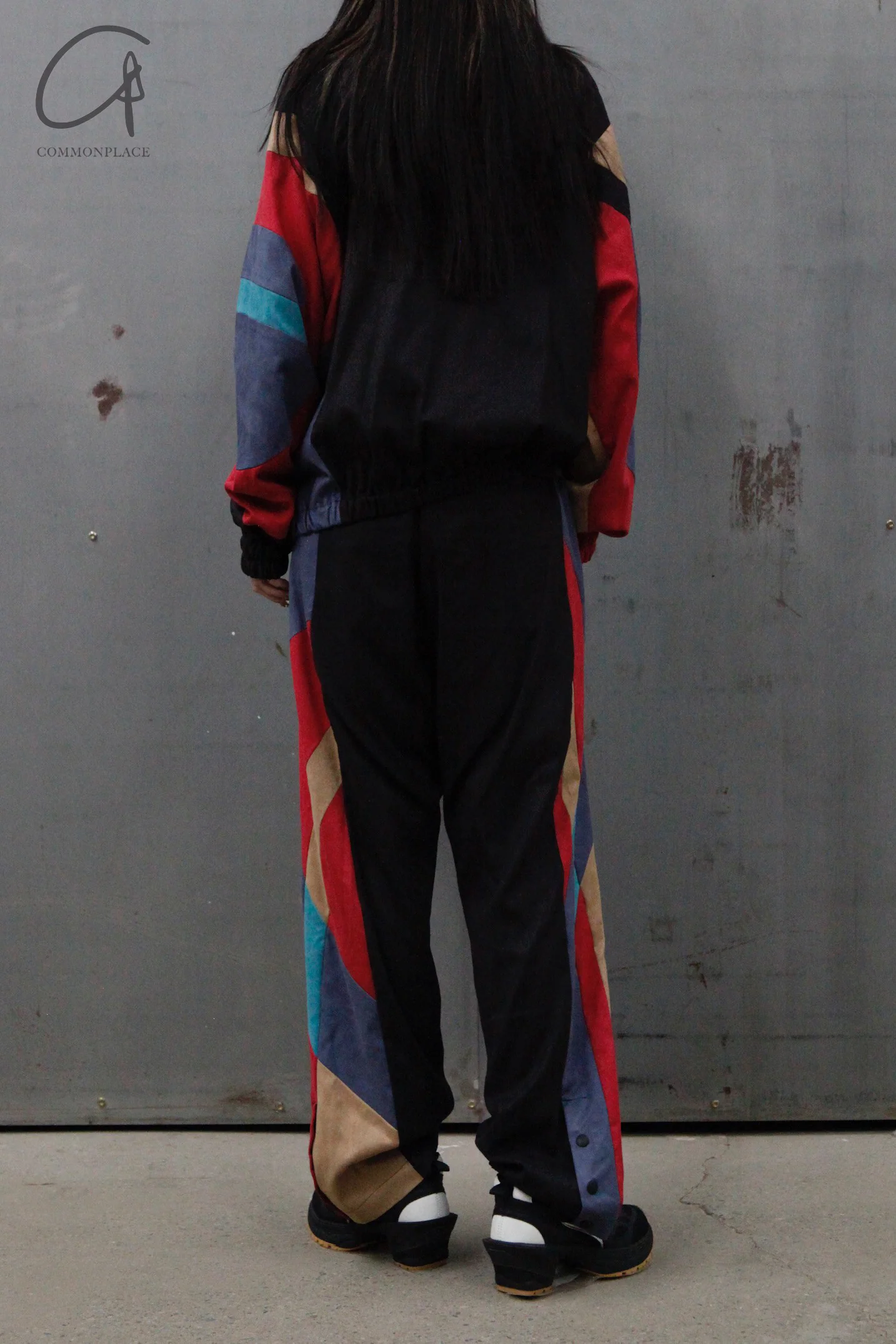 FACETASM casual pants TOF-PT-M03 black - Image 4