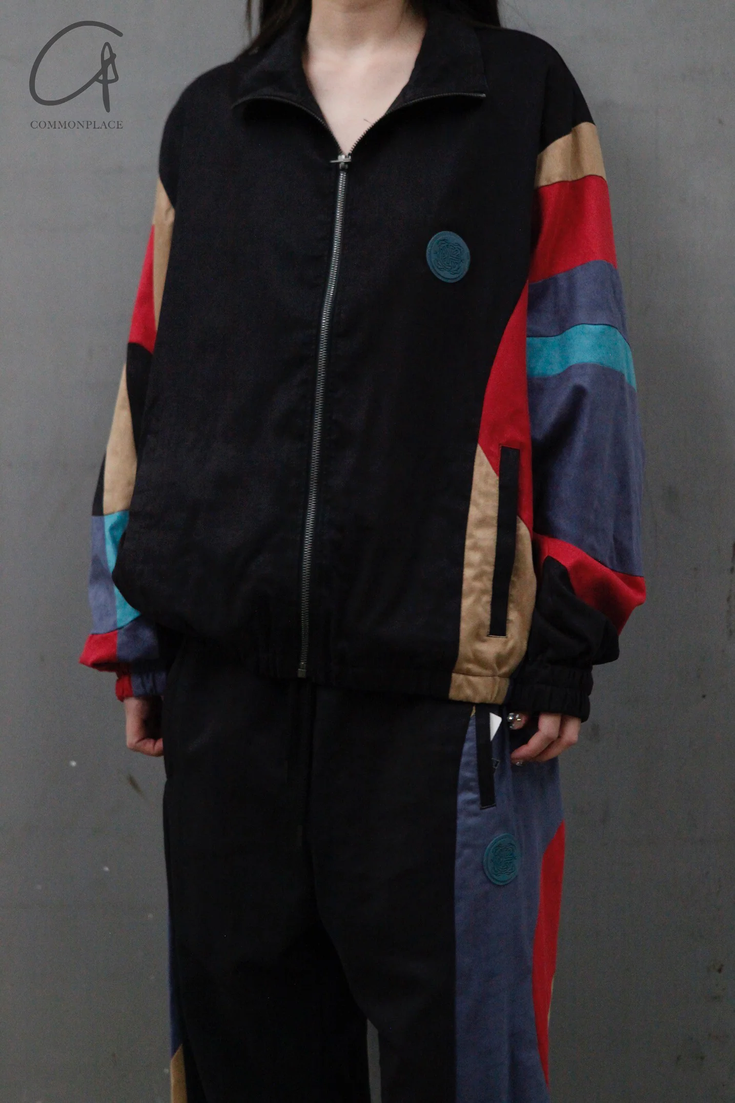 FACETASM casual pants TOF-PT-M03 black - Image 7
