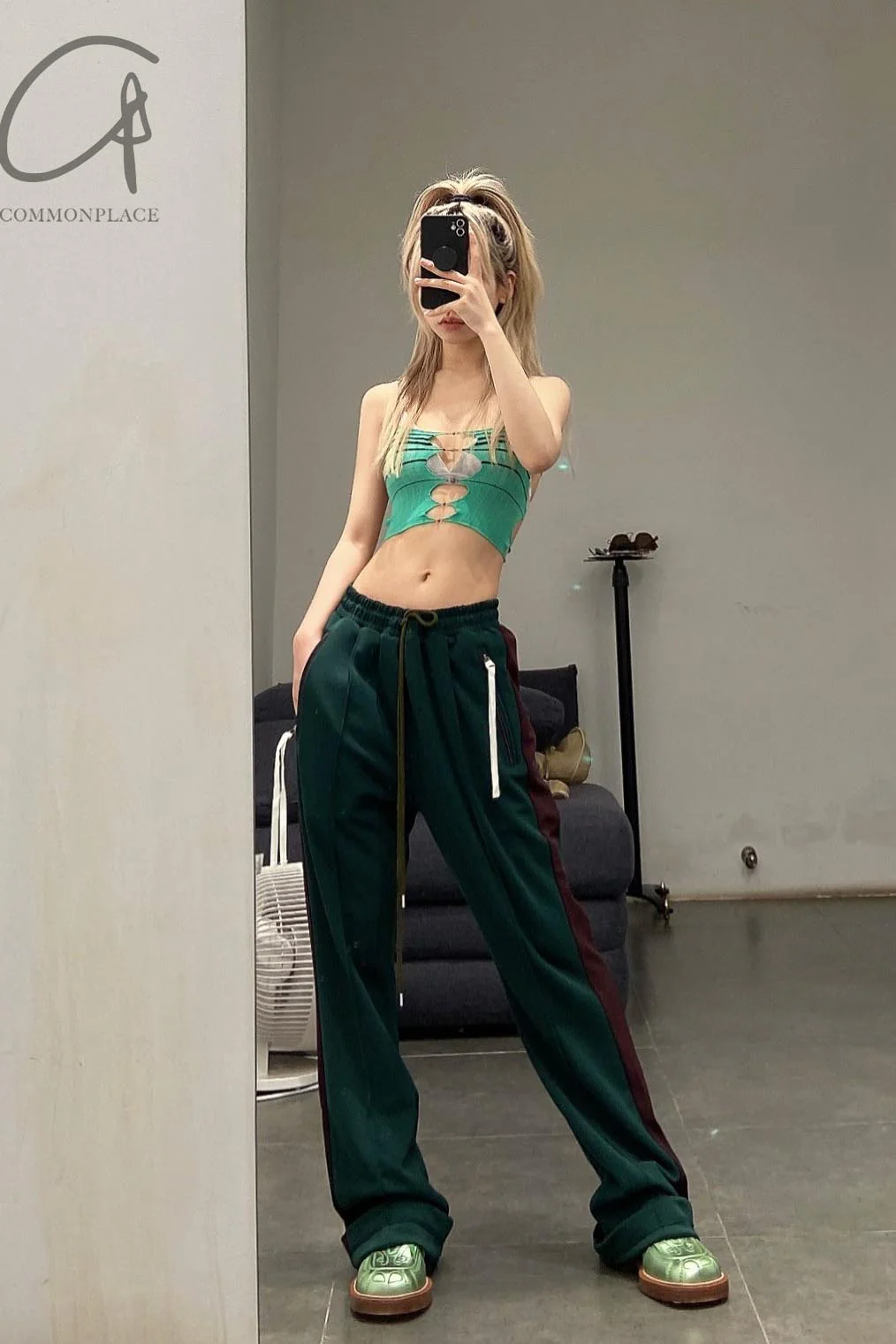 FACETASM flared pants MIMI-PT-U01 - Image 5